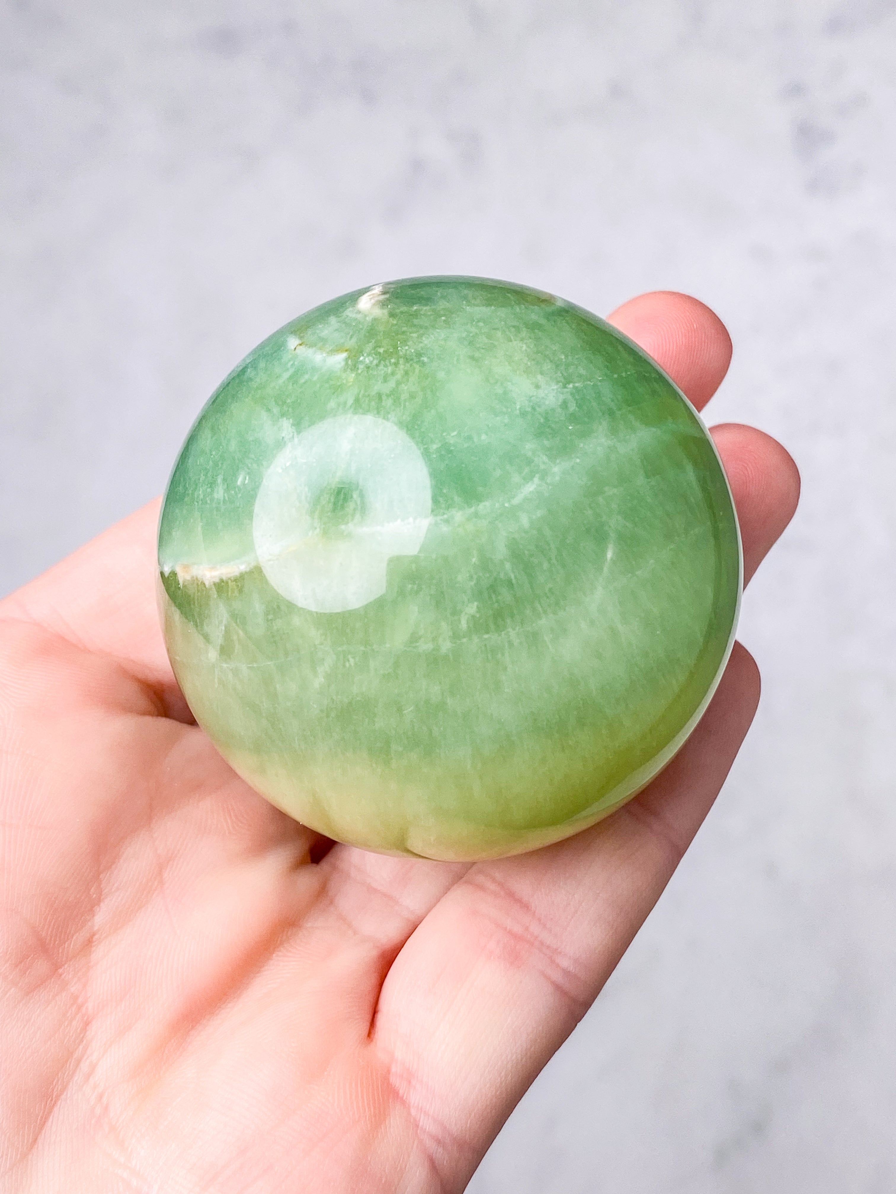Mango Fluorit Kugle (Nr. 4)