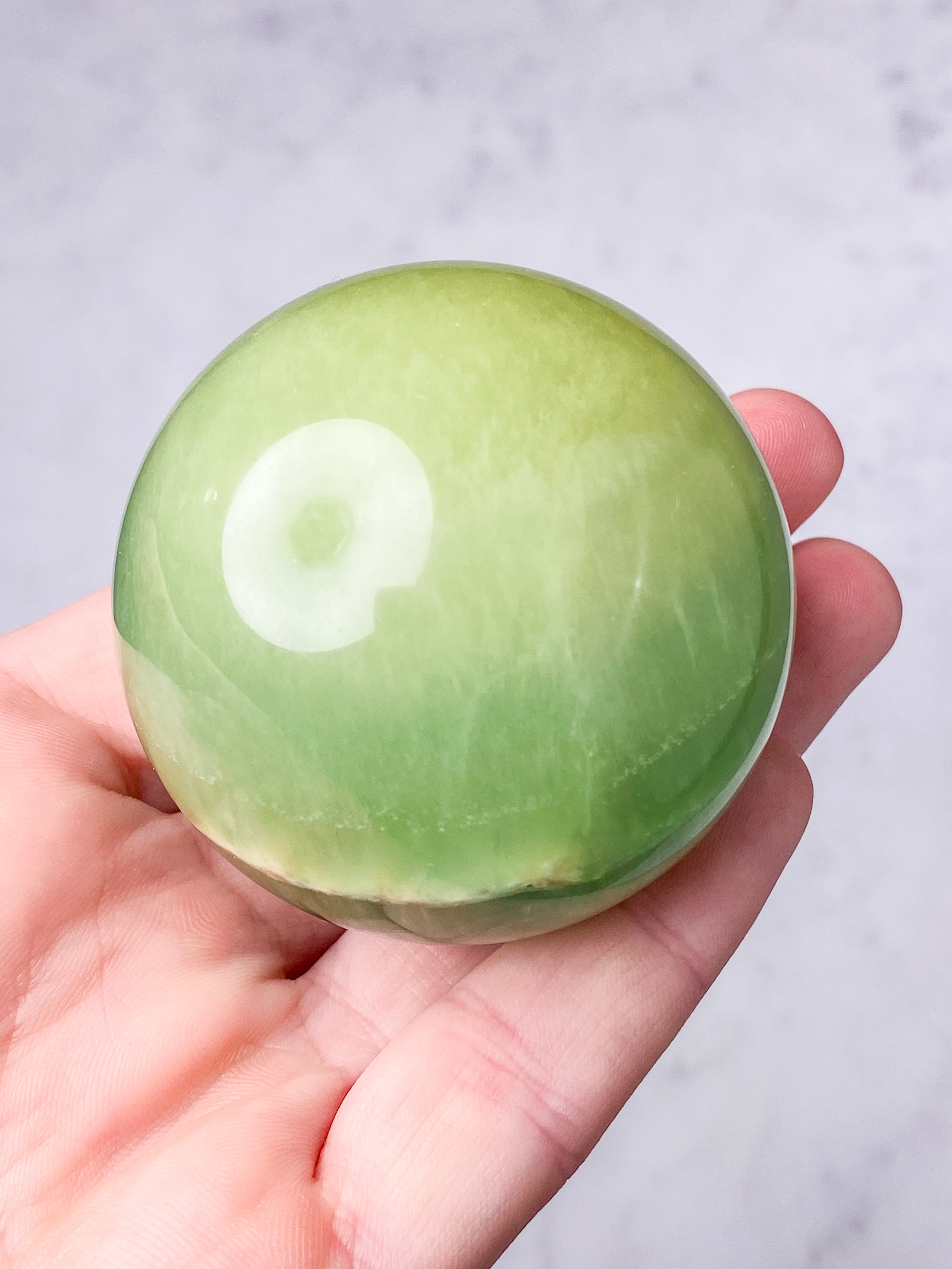 Mango Fluorit Kugle (Nr. 4)
