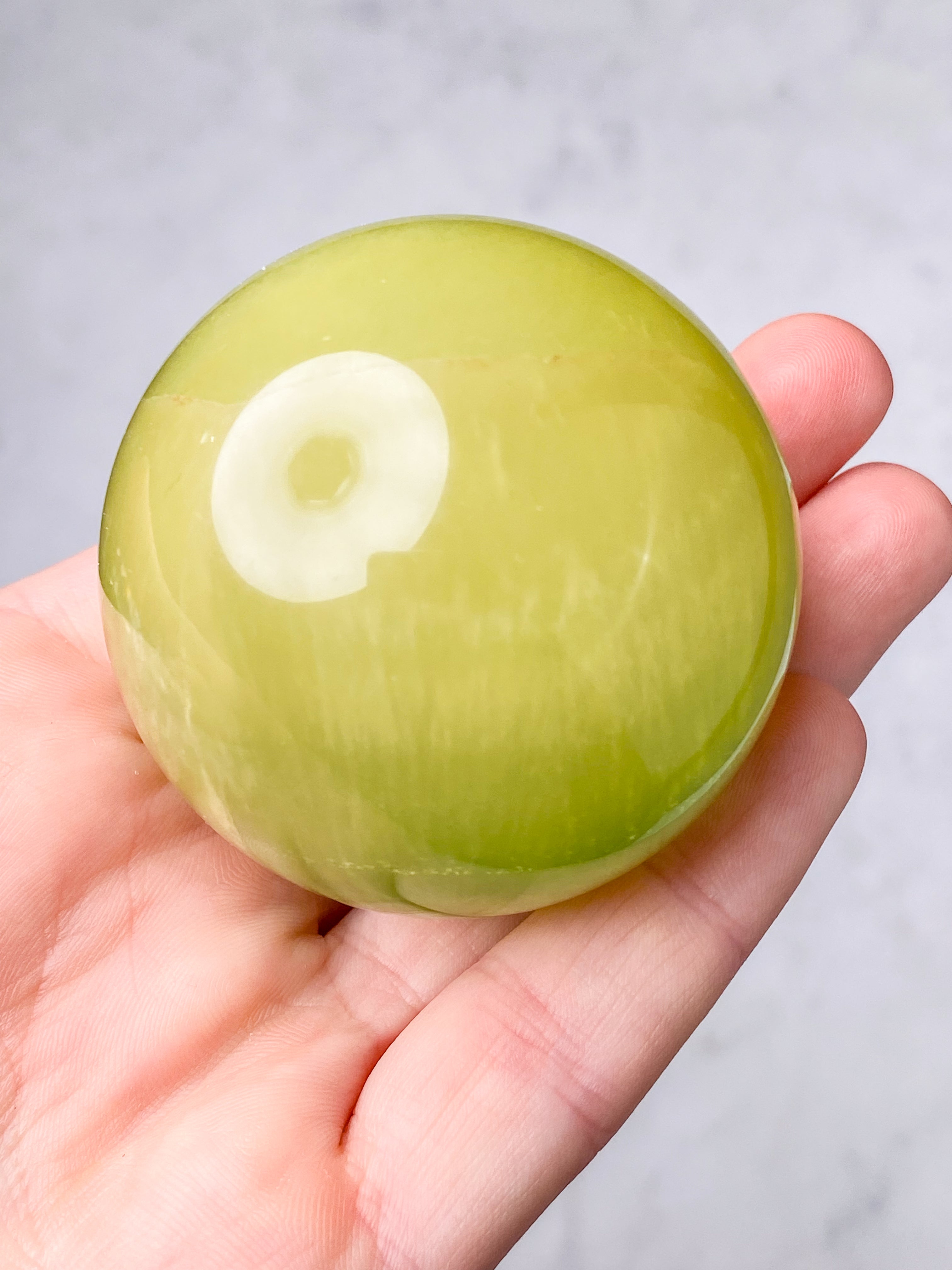 Mango Fluorit Kugle (Nr. 8)