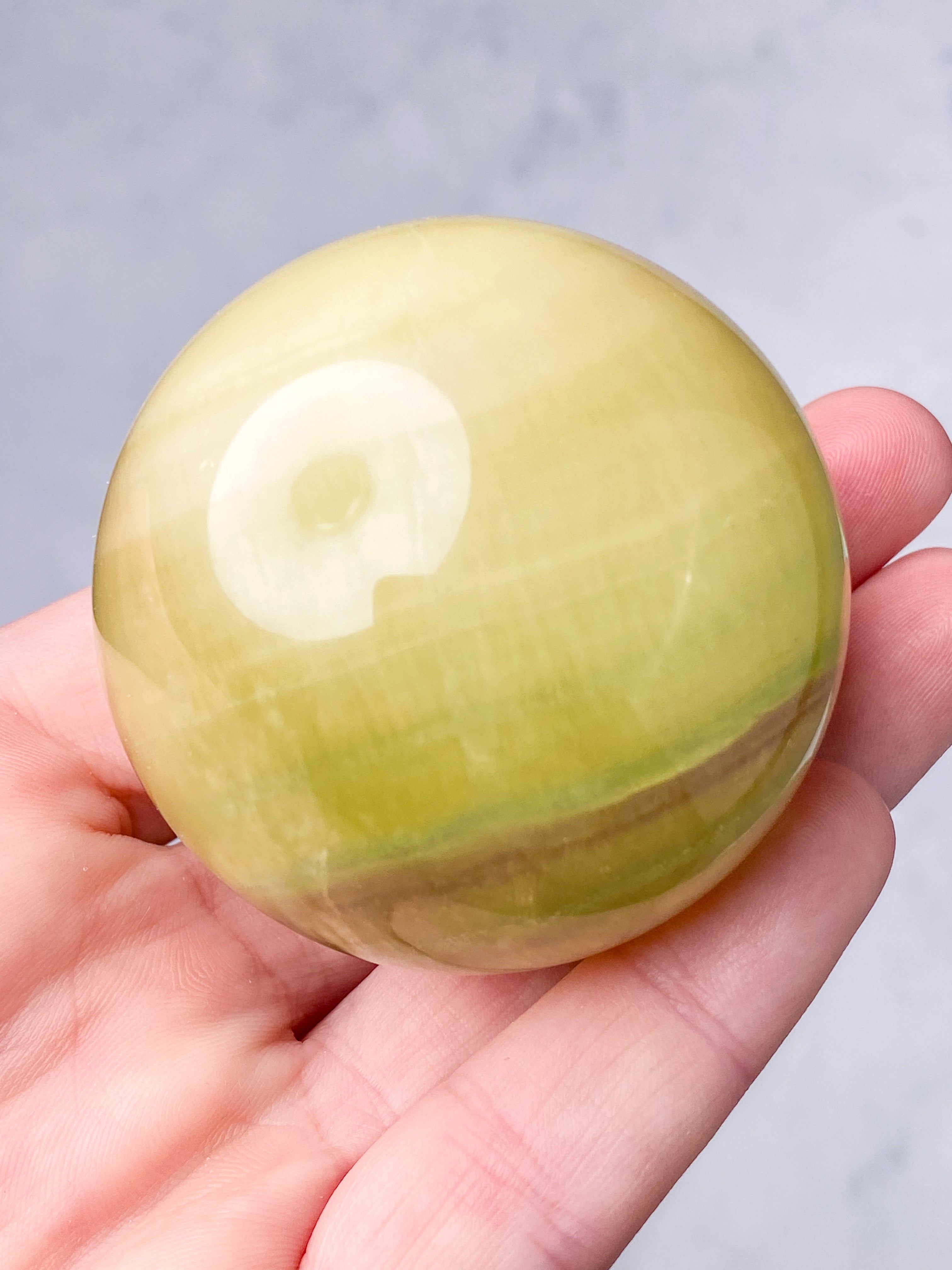 Mango Fluorit Kugle (Nr. 9)