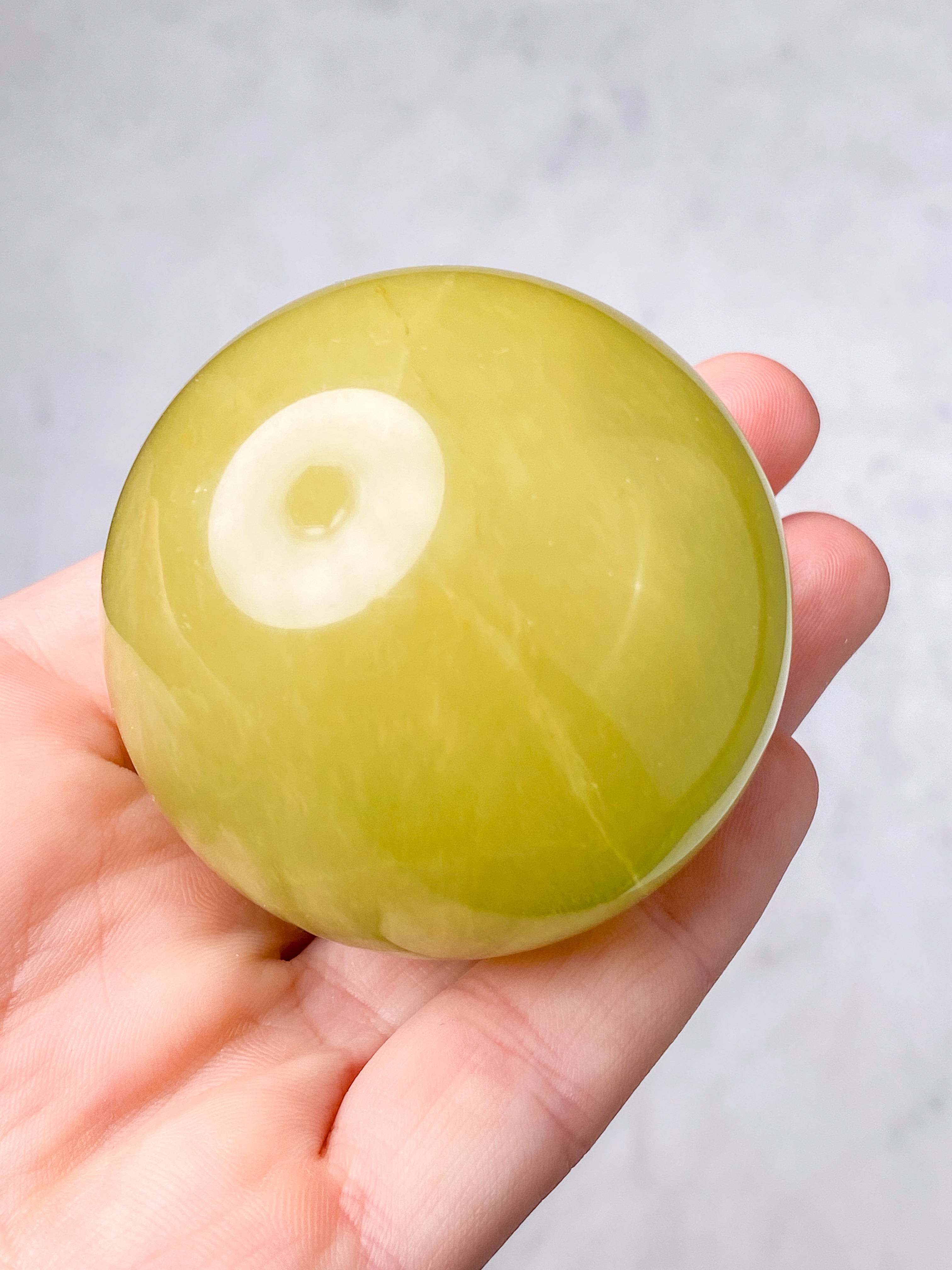 Mango Fluorit Kugle (Nr. 10)