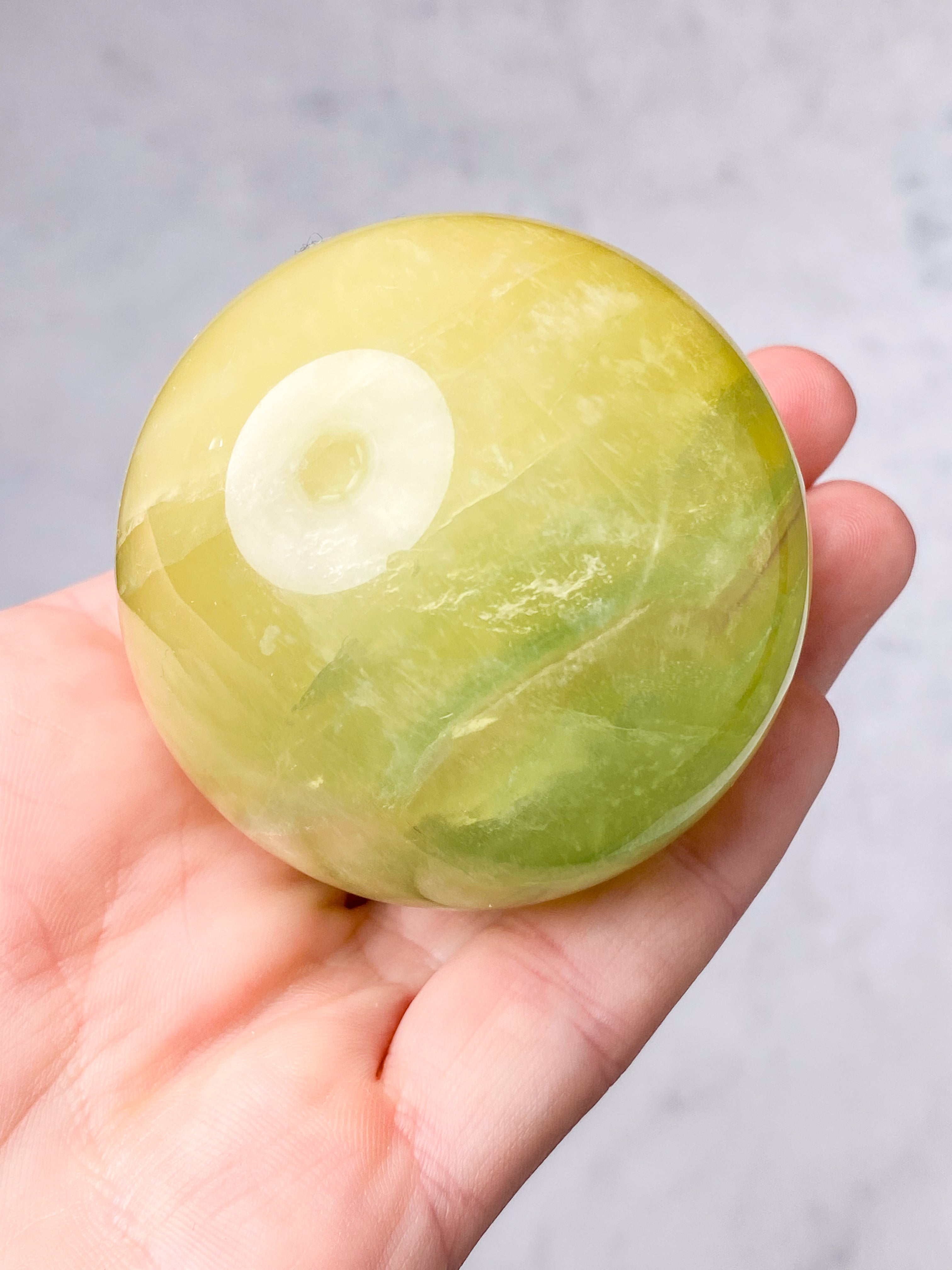 Mango Fluorit Kugle (Nr. 12)