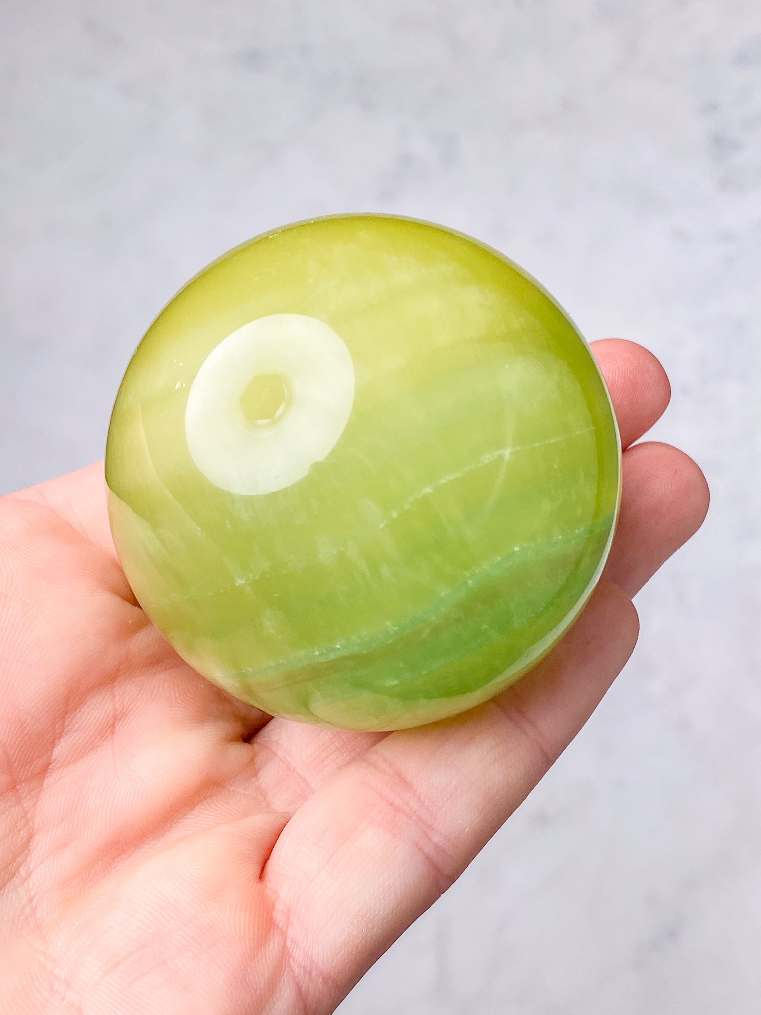 Mango Fluorit Kugle (Nr. 13)