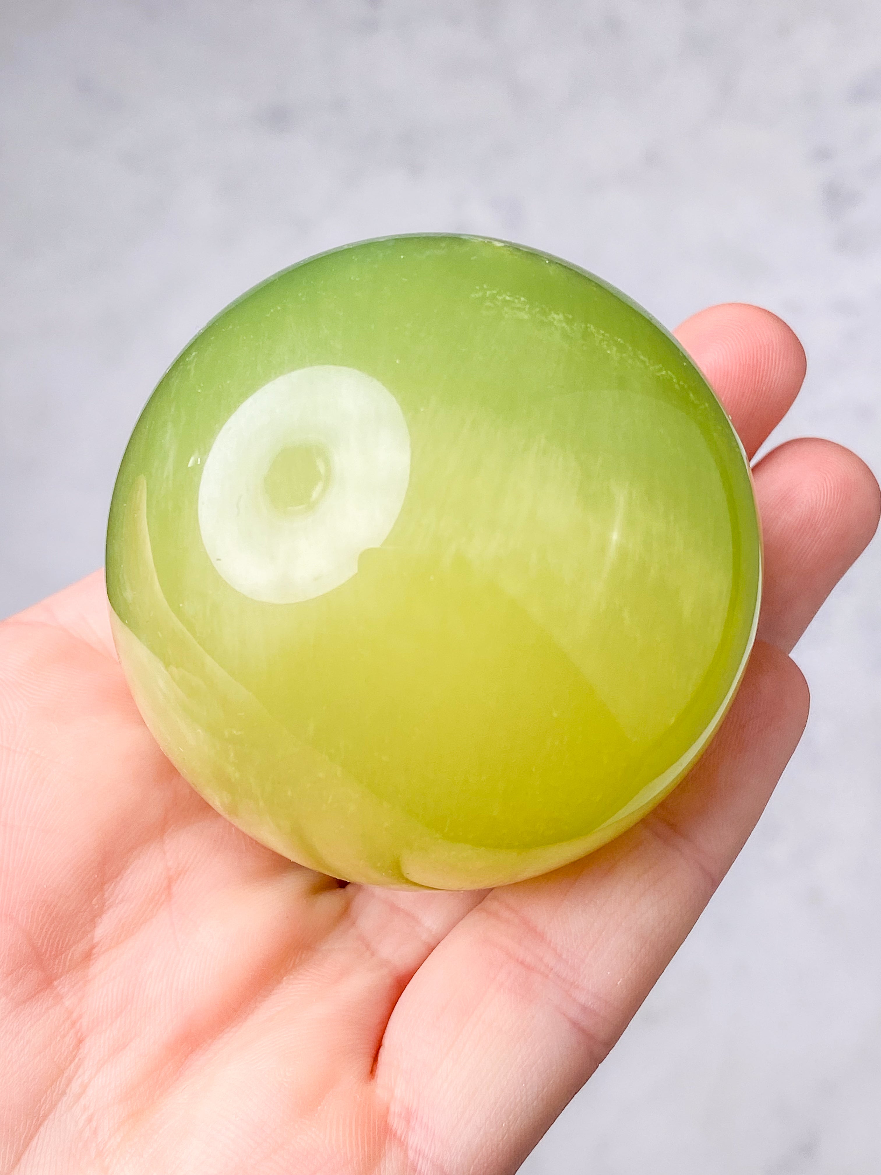 Mango Fluorit Kugle (Nr. 13)