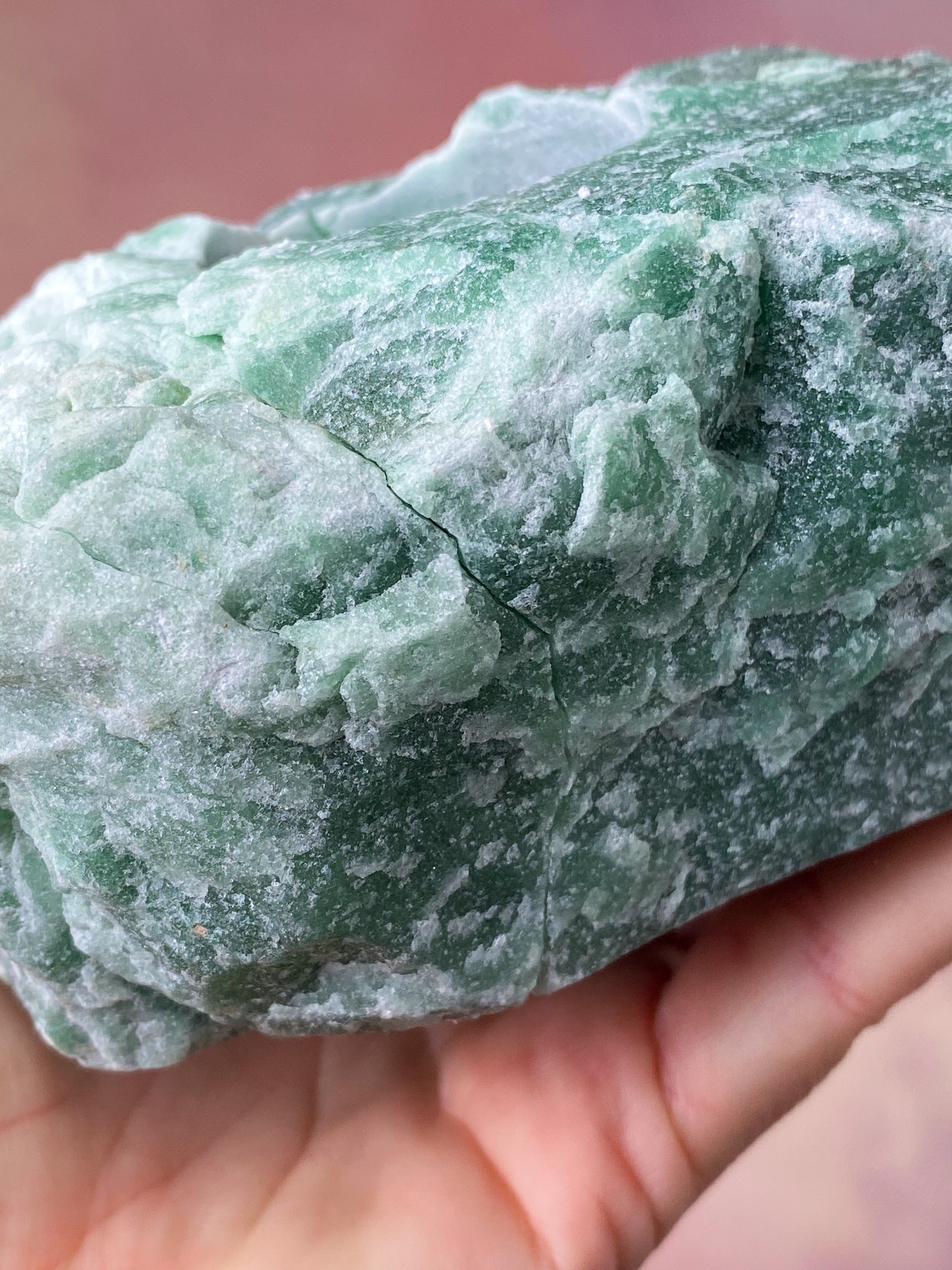 Green Aventurine Fireface Holder