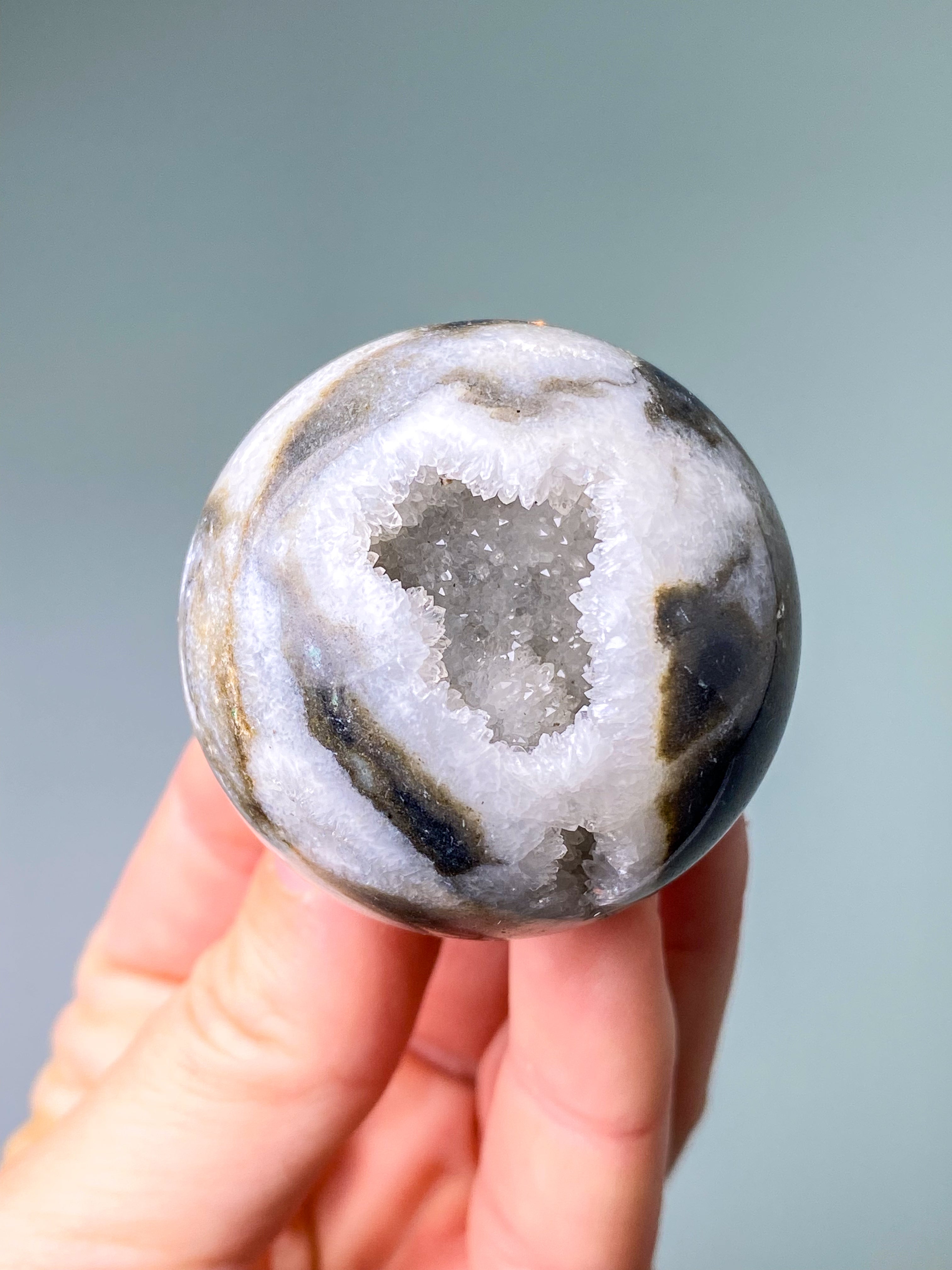 Druzy Sphalerit Kugle (Nr. 1)