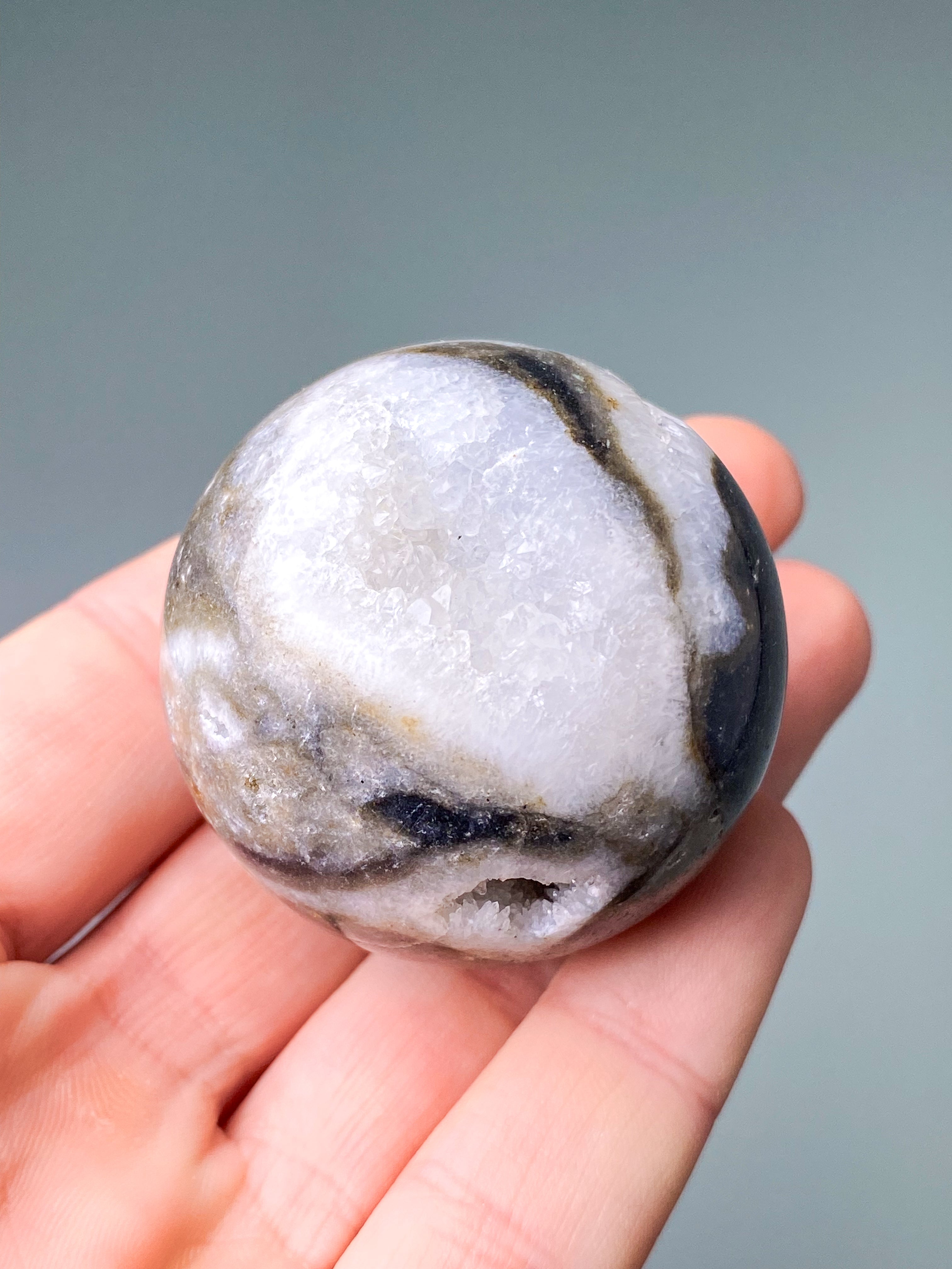 Druzy Sphalerit Kugle (Nr. 1)