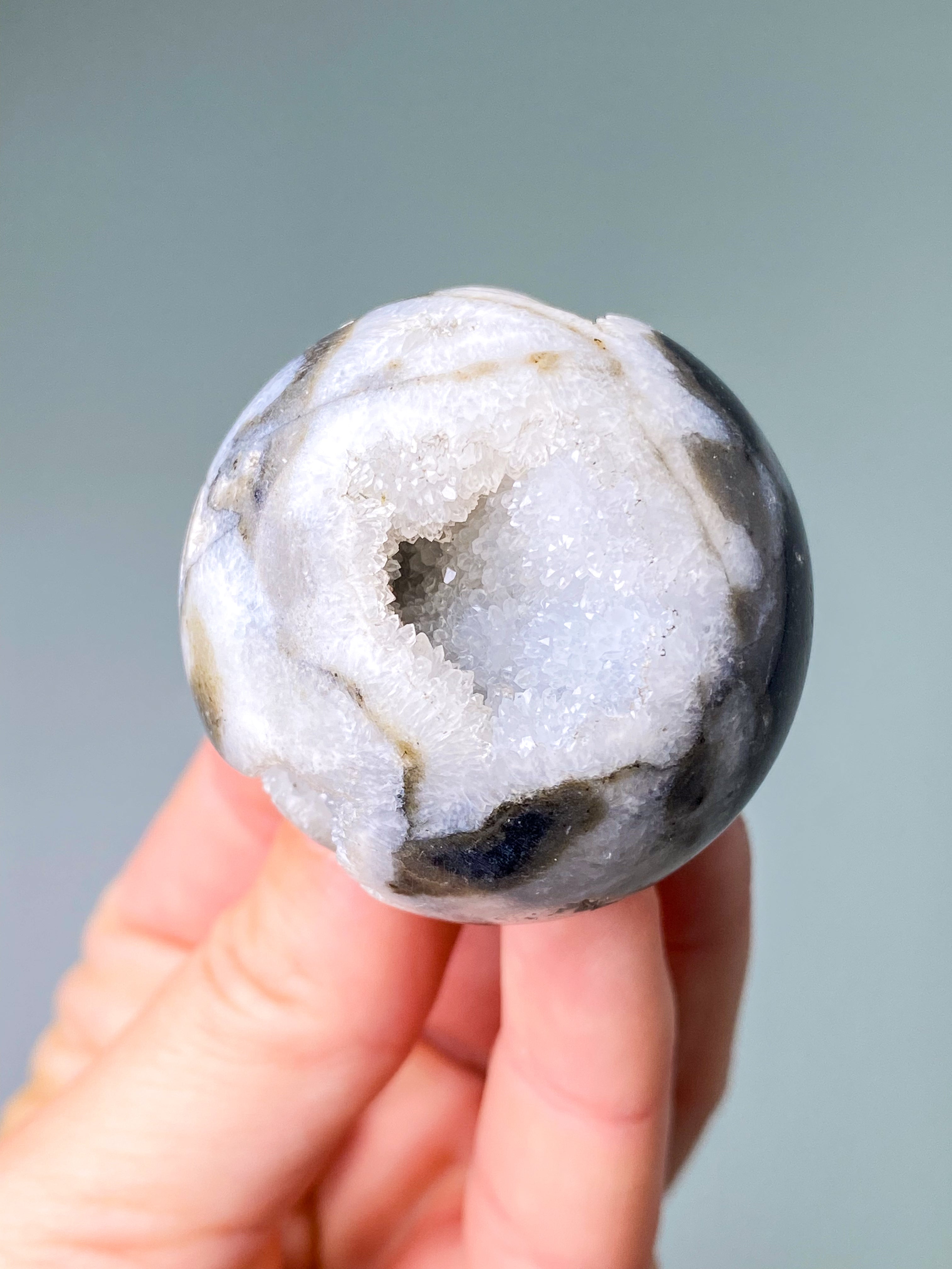 Druzy Sphalerit Kugle (Nr. 2)