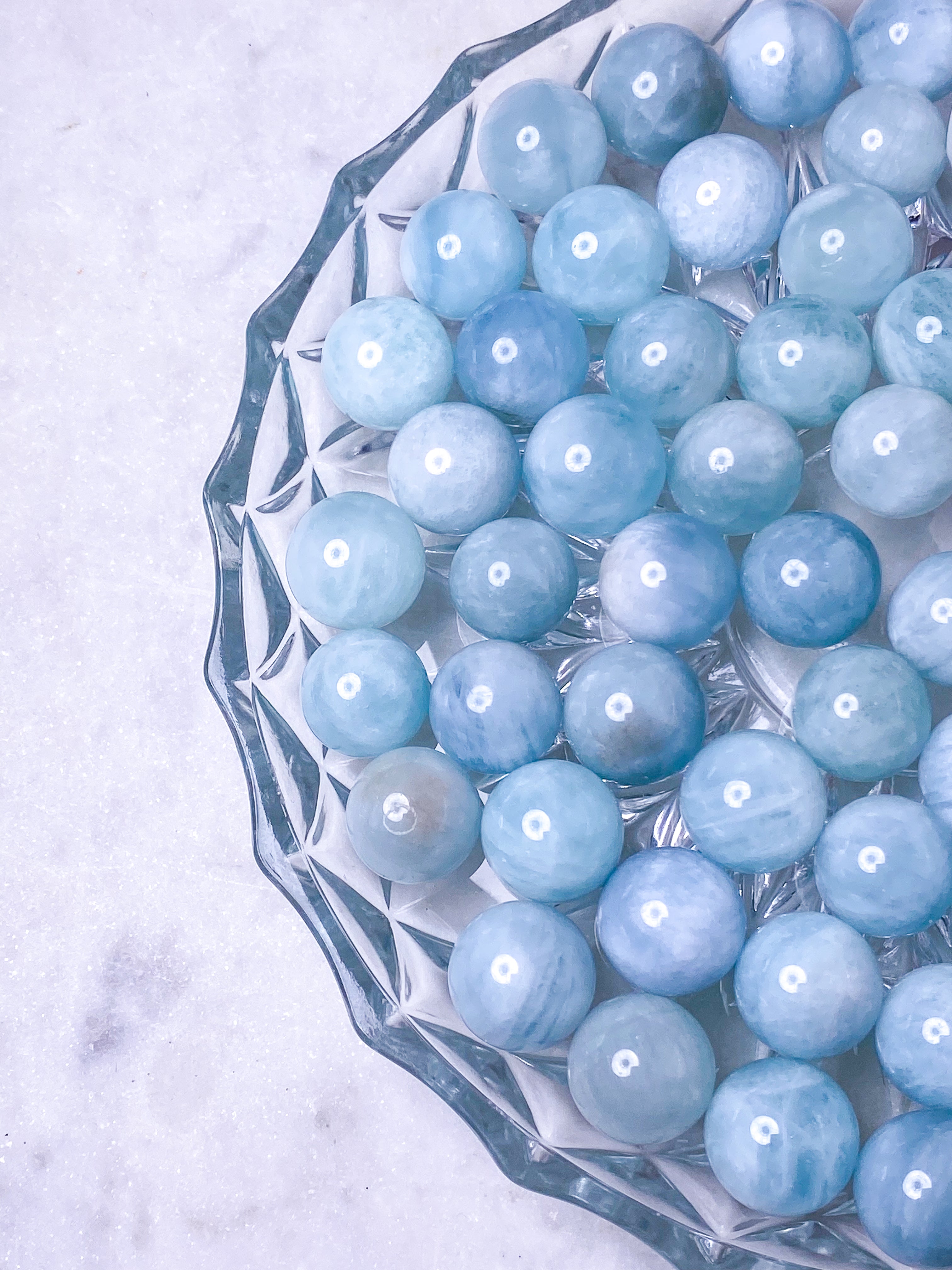 Akvamarinpolerad (nr 1) Exklusiv kvalitet