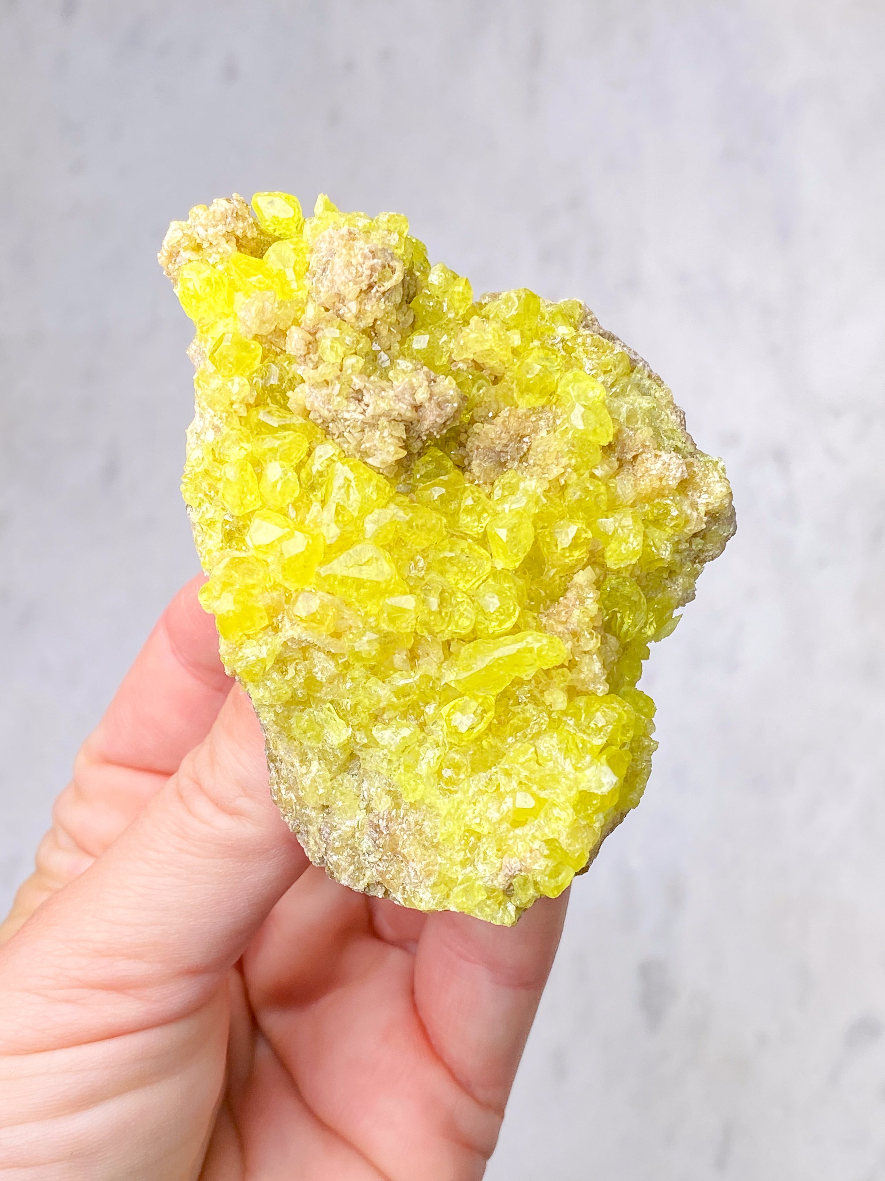 Sulfur Klynge (Svovl) Nr. 1