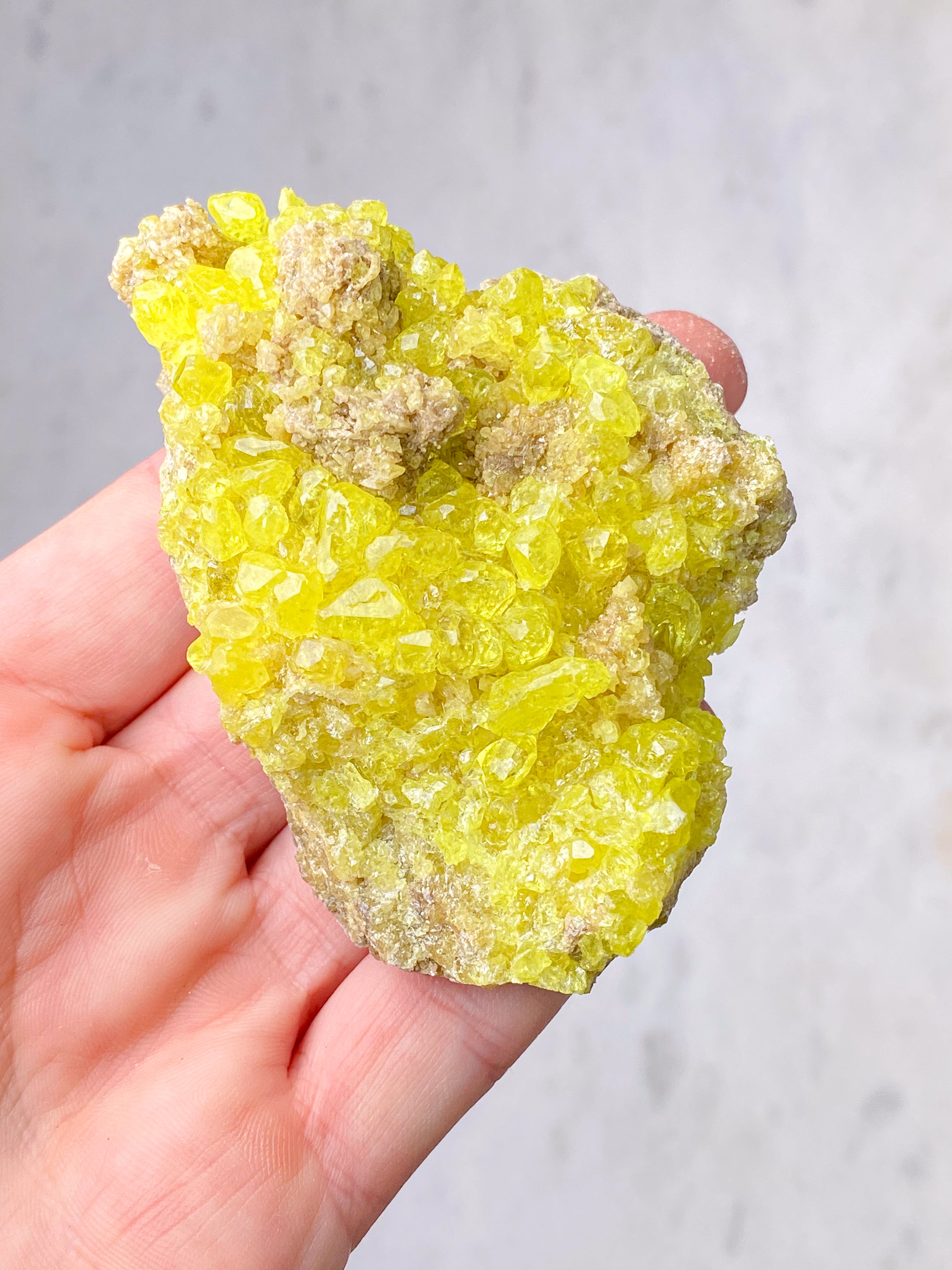 Sulfur Klynge (Svovl) Nr. 1