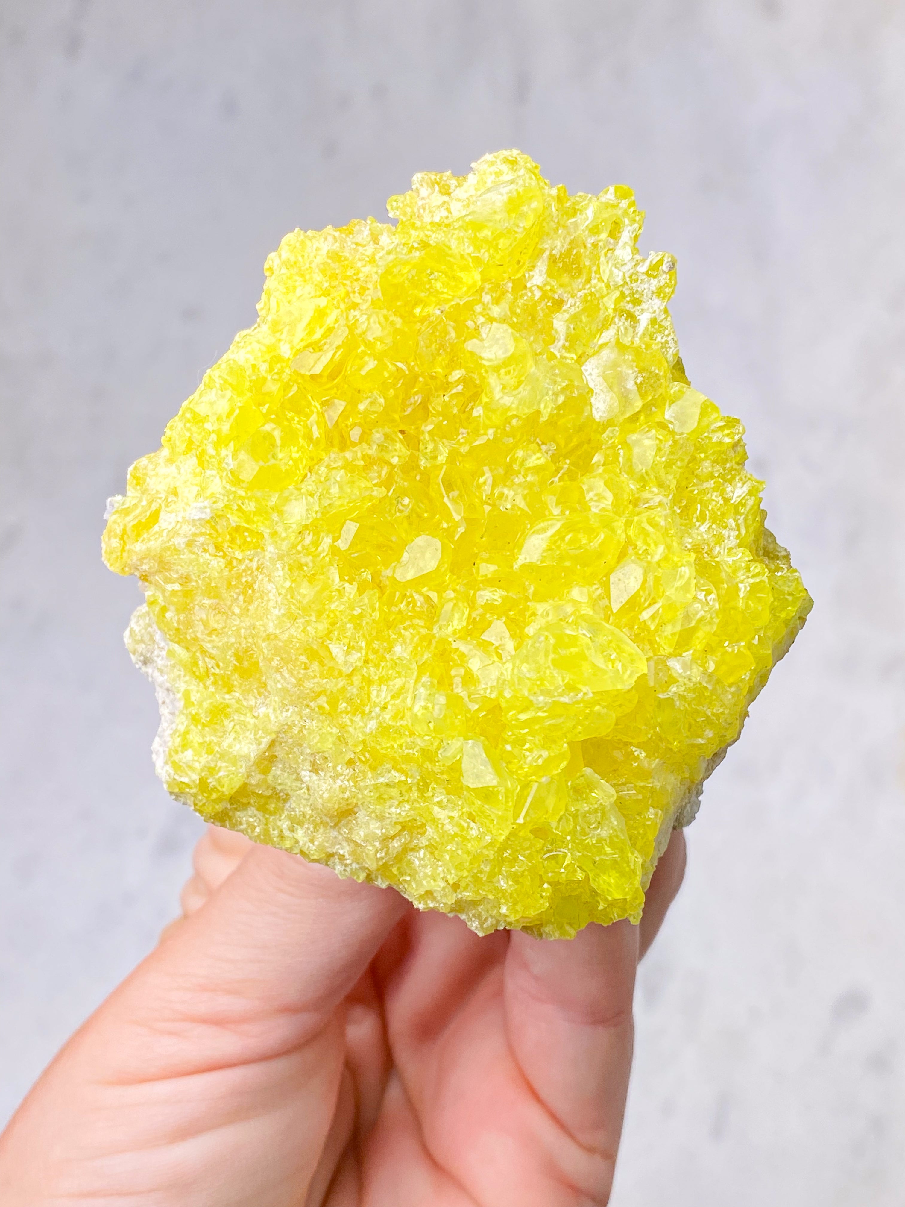 Sulfur Klynge (Svovl) Nr. 3