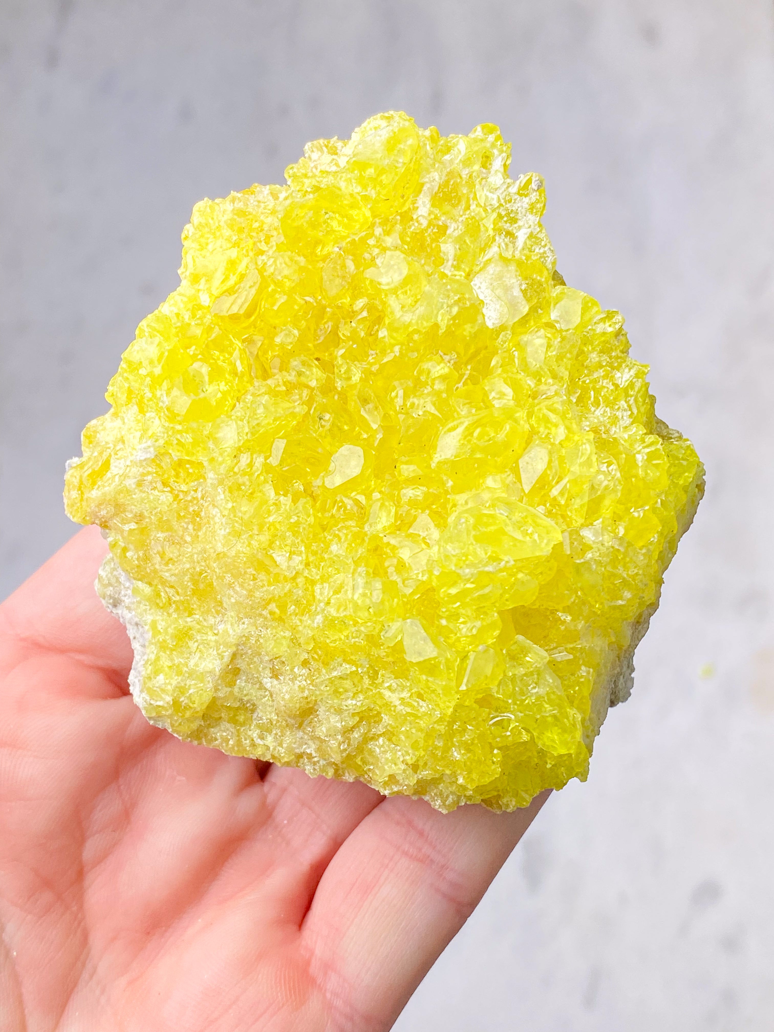 Sulfur Klynge (Svovl) Nr. 3