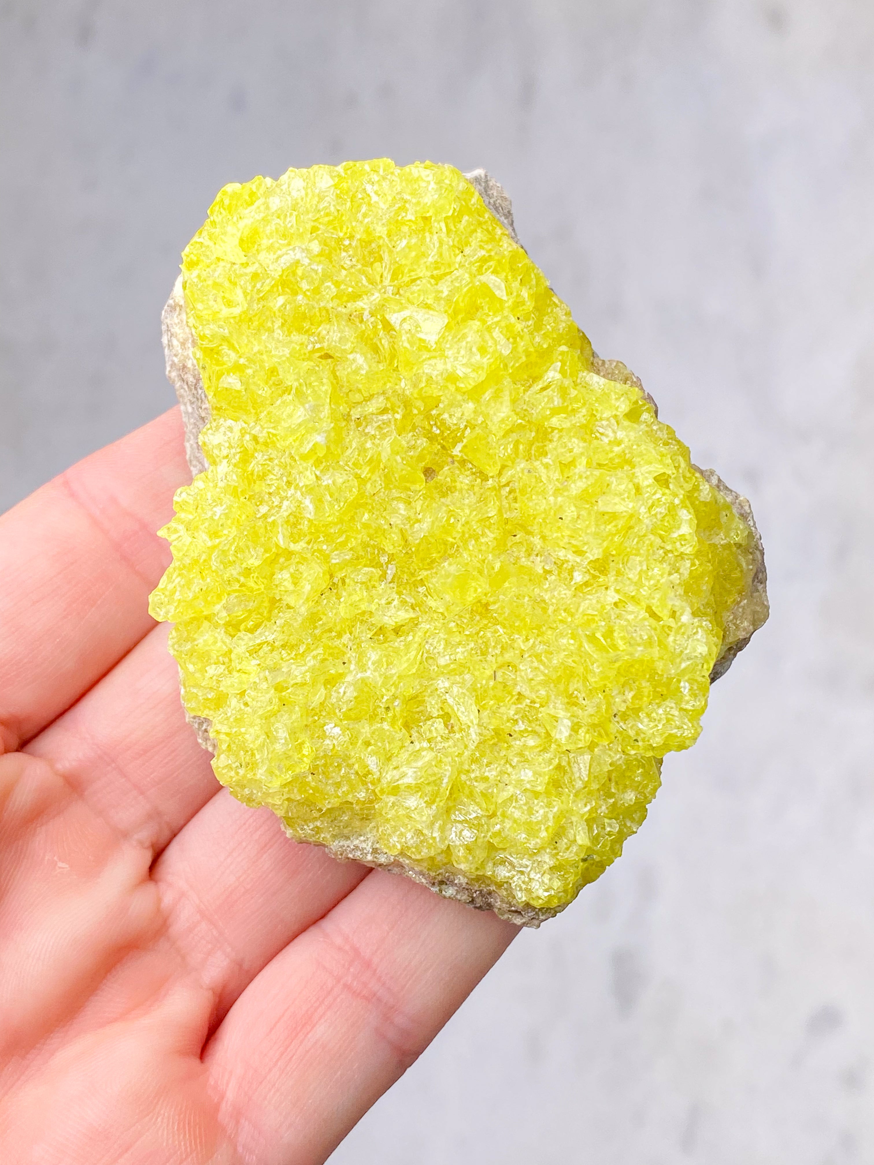 Sulfur Klynge (Svovl) Nr. 8