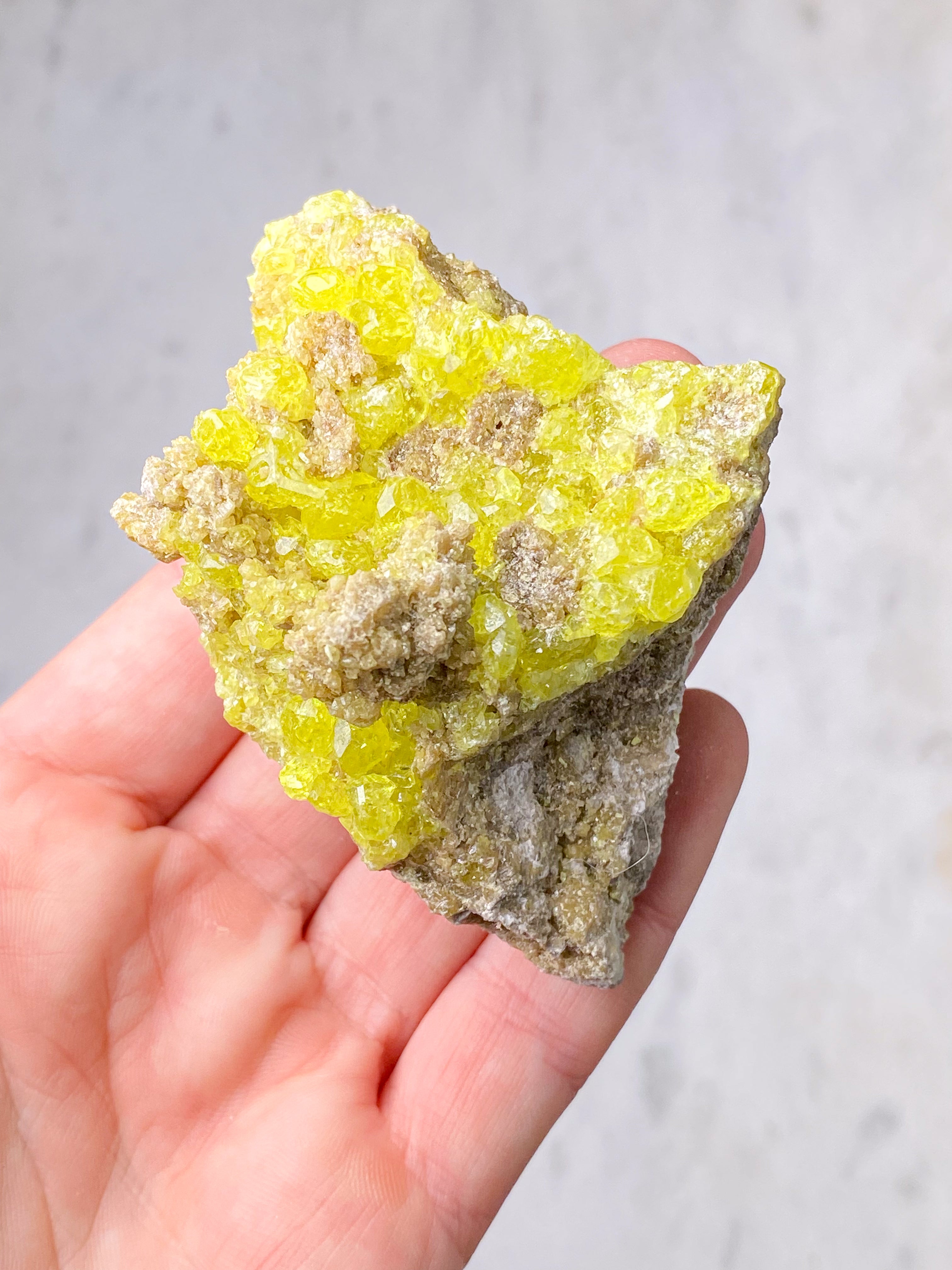 Sulfur Klynge (Svovl) Nr. 9