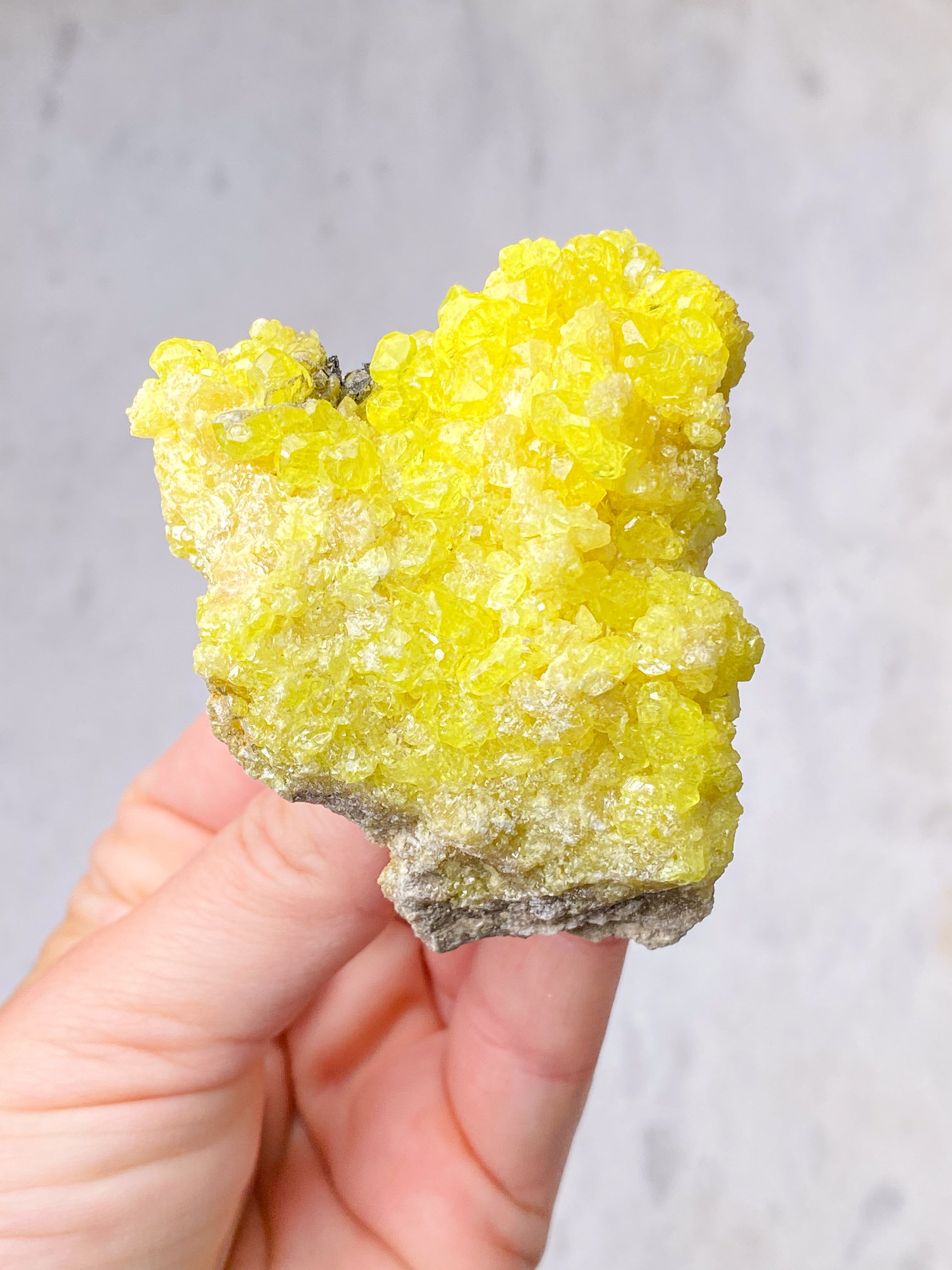 Sulfur Klynge (Svovl) Nr. 10