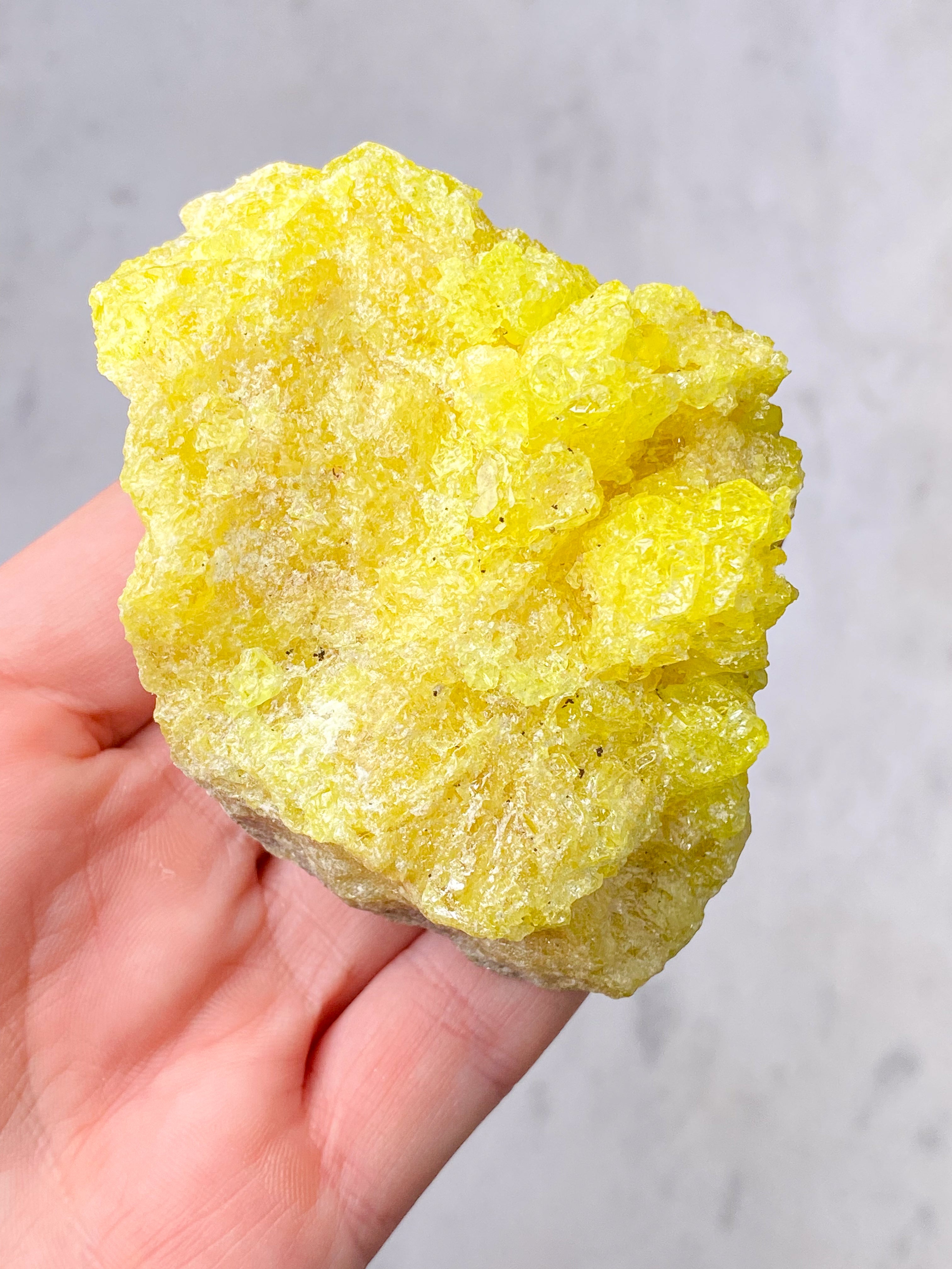 Sulfur Klynge (Svovl) Nr. 12