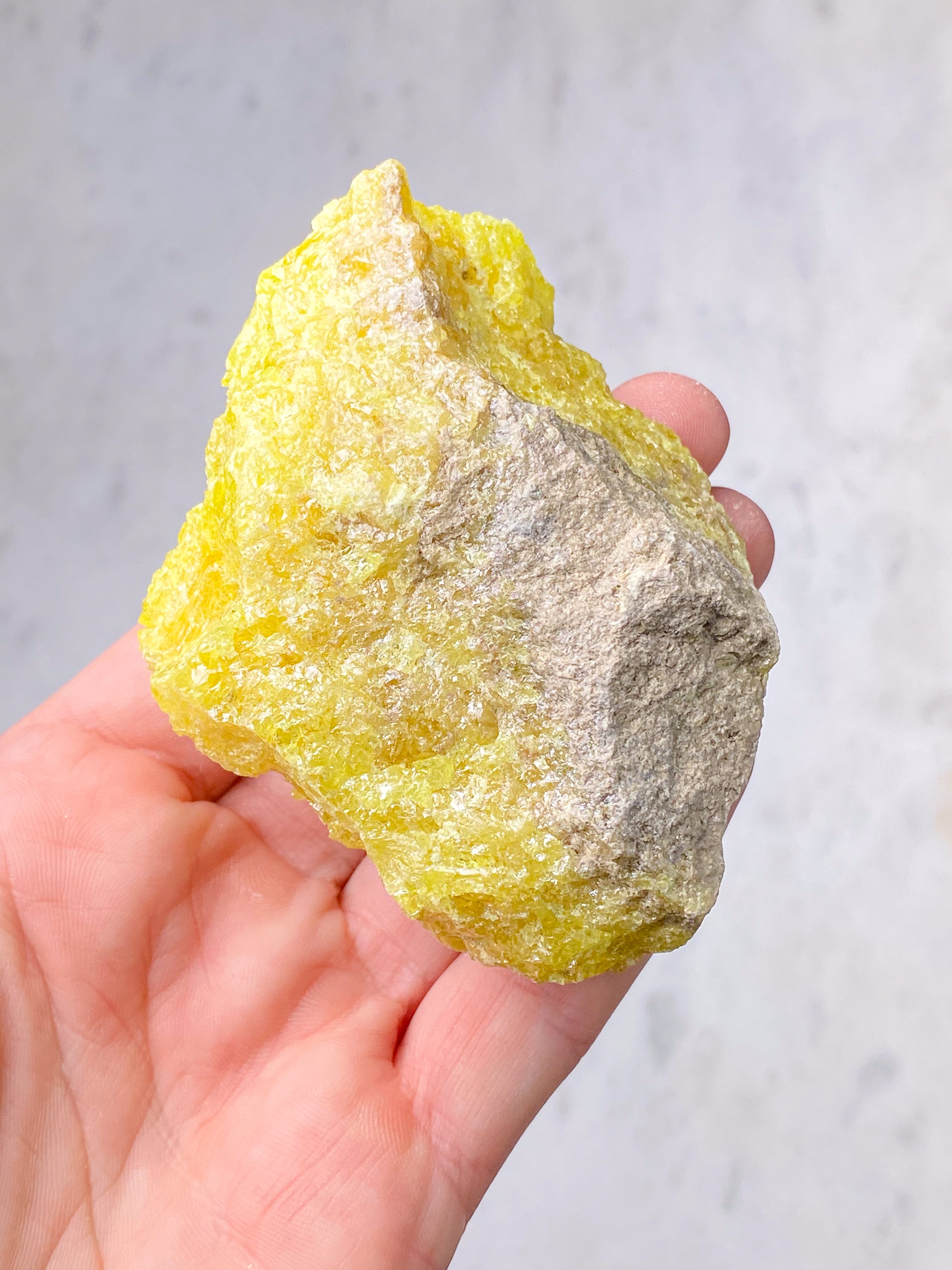 Sulfur Klynge (Svovl) Nr. 12