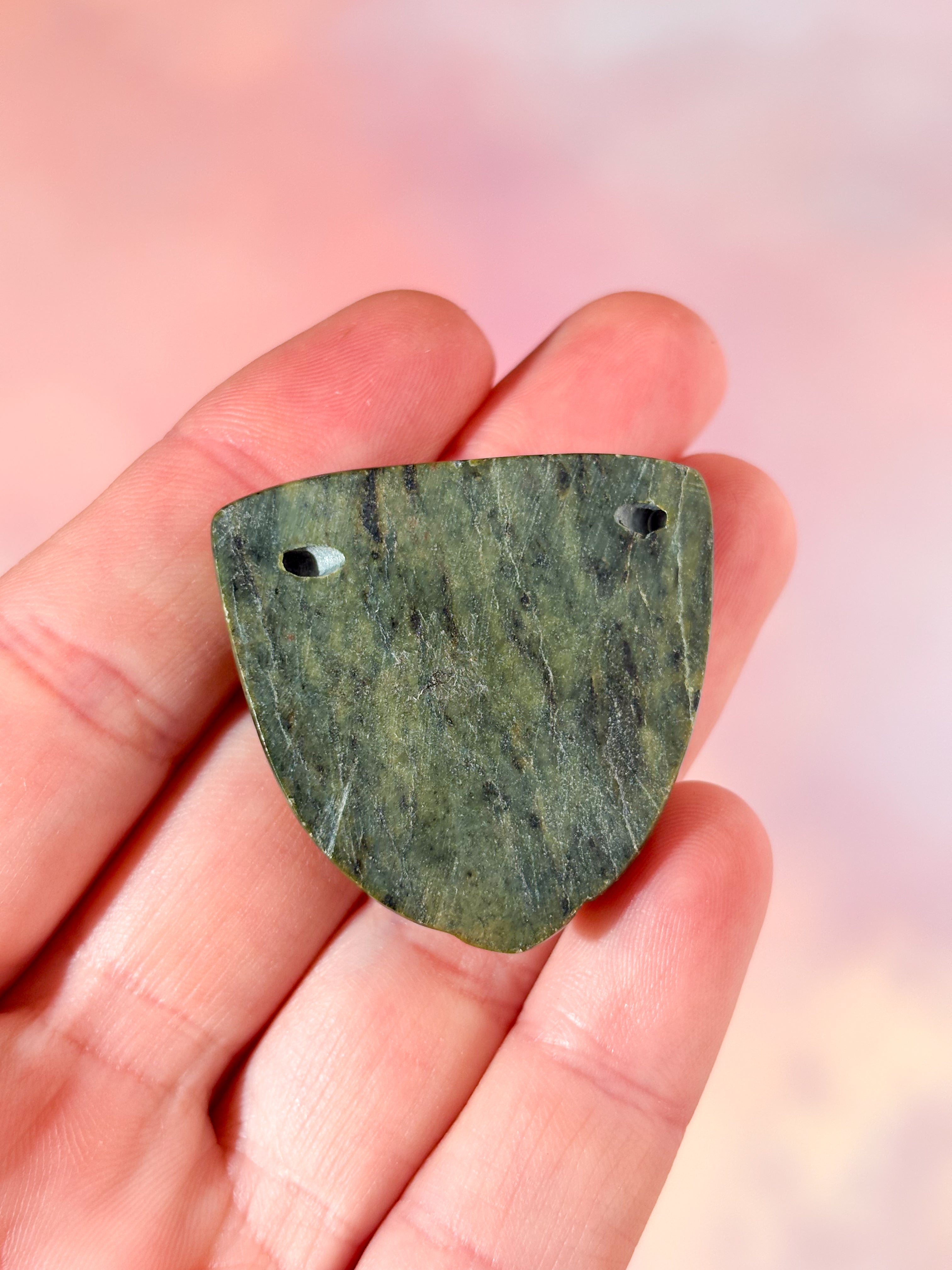 Nefrit Jade Maya Maske (Nr. 5)