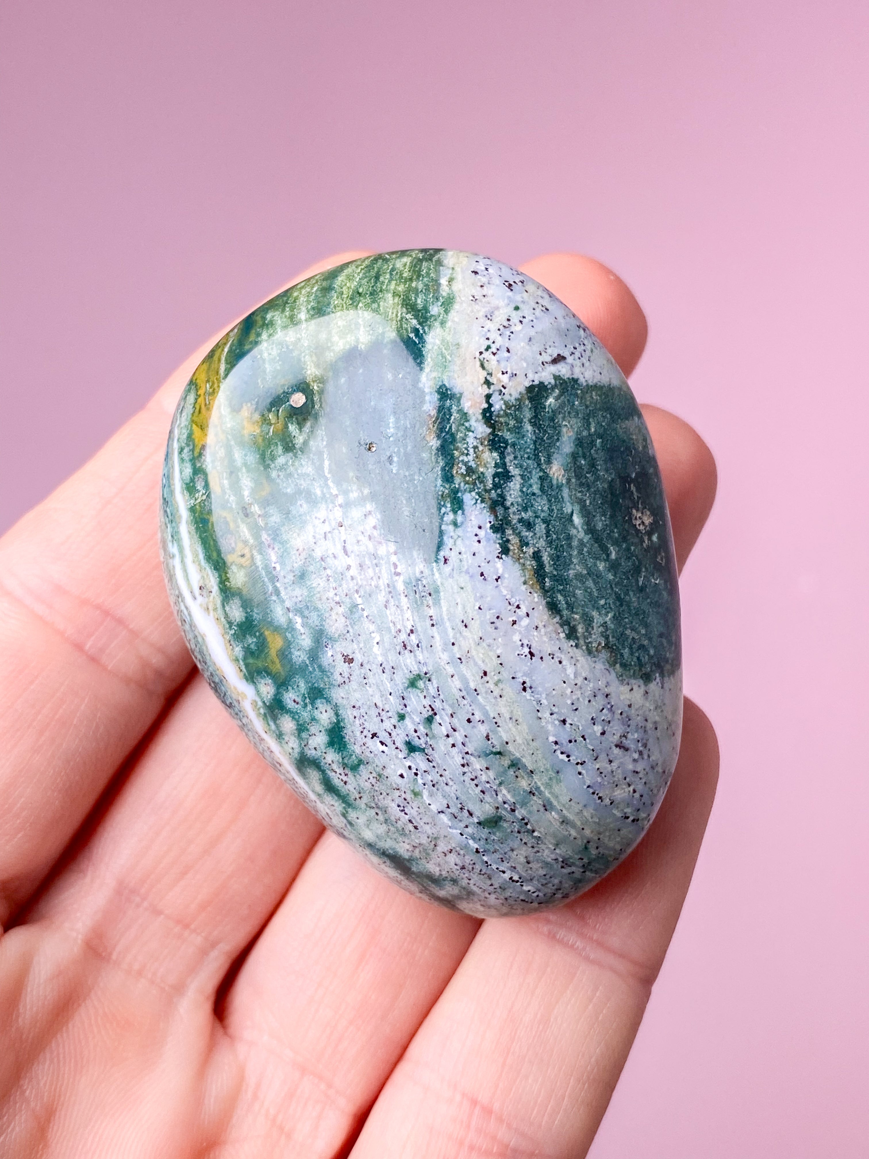 Ocean Jaspis Palmstone (Nr. 12)