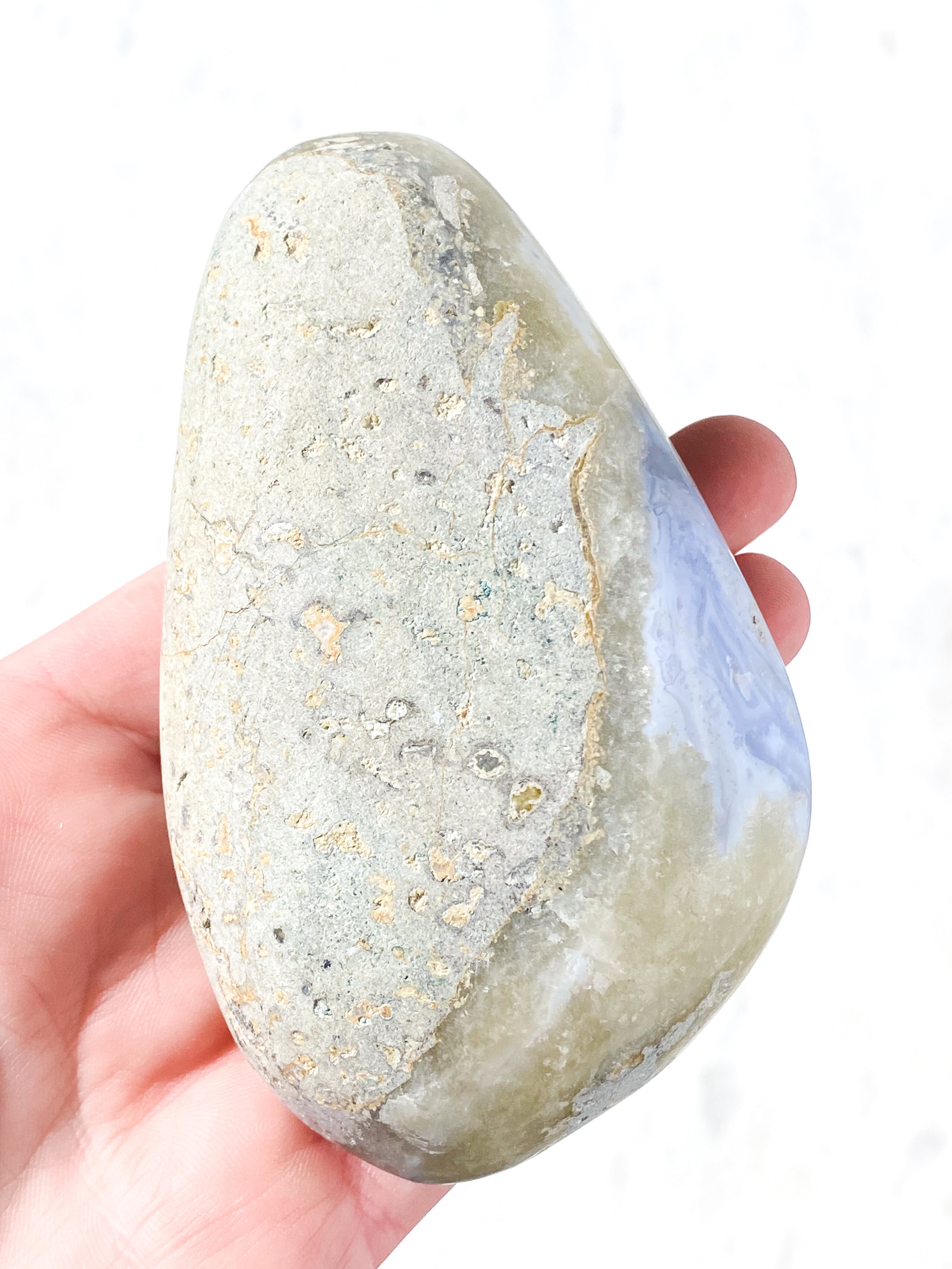 Druzy Polerad Spetsagat (Nr. 7)