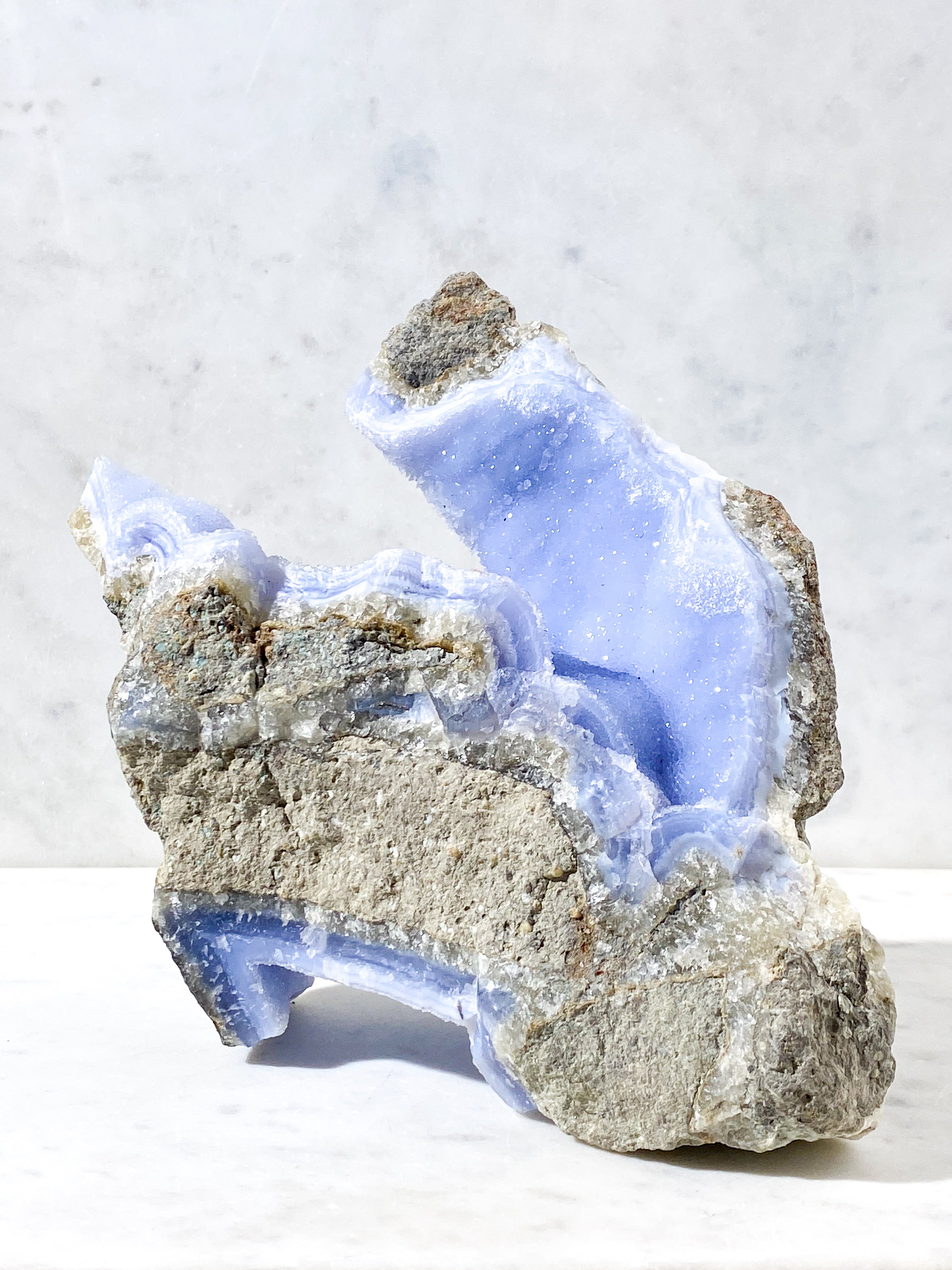 Kæmpe Blonde Agat Klynge (Nr. 1)