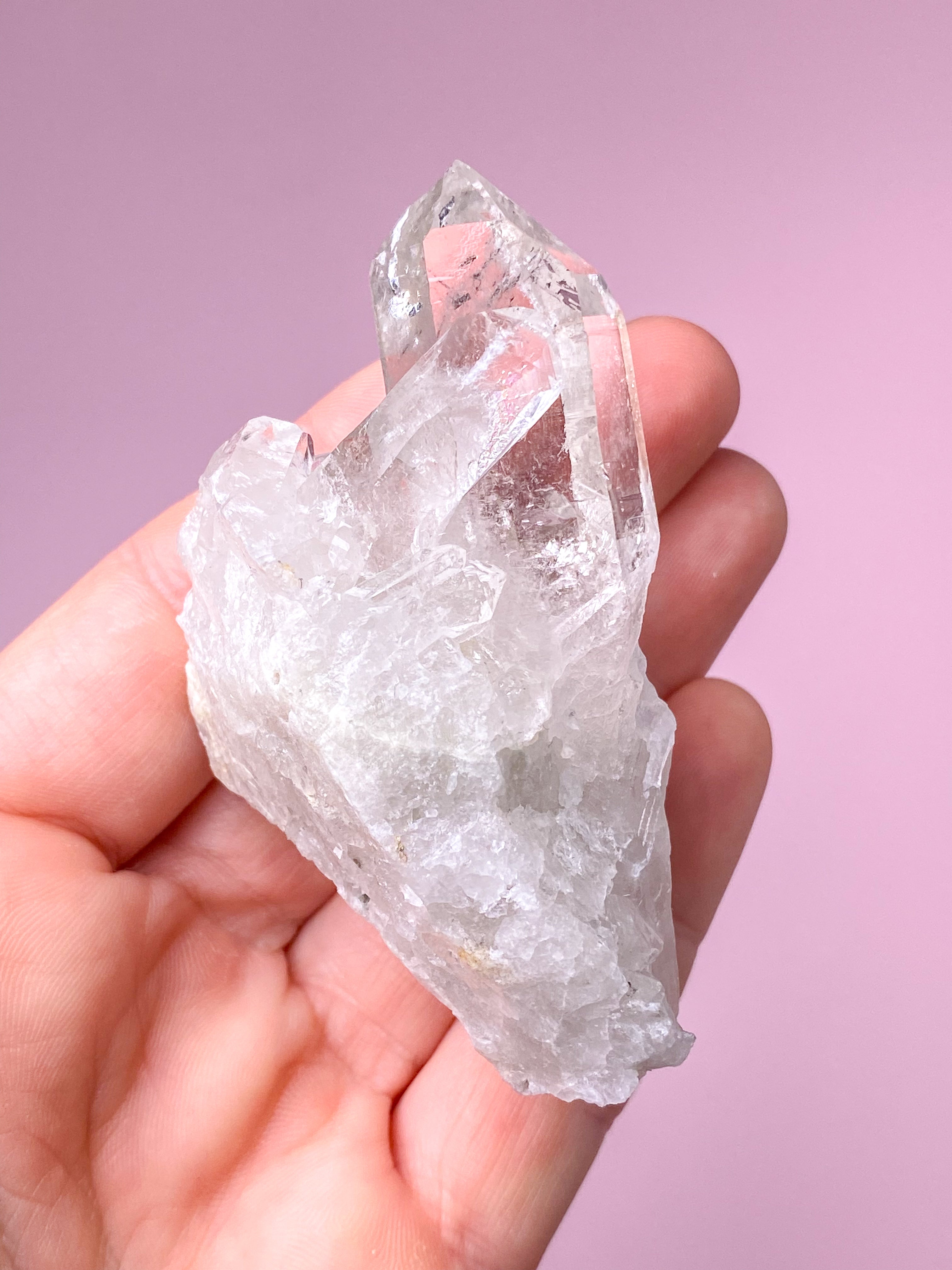 Mountain Crystal Cluster (nr X) Exklusiv kvalitet