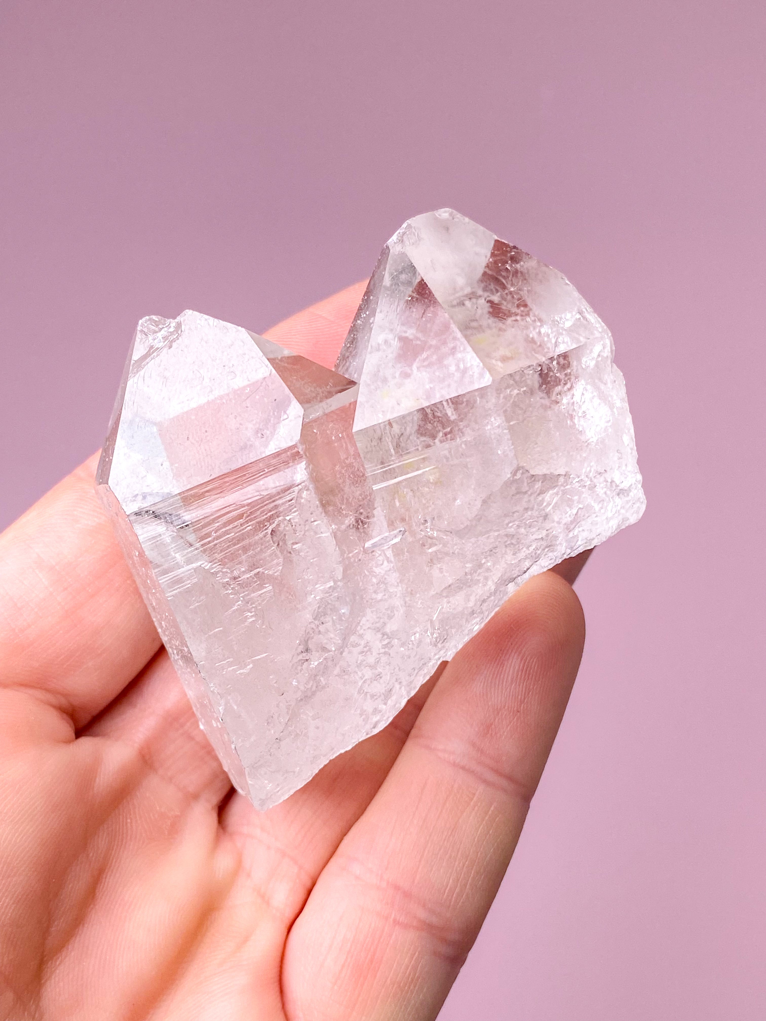 Mountain Crystal Cluster (nr X) Exklusiv kvalitet
