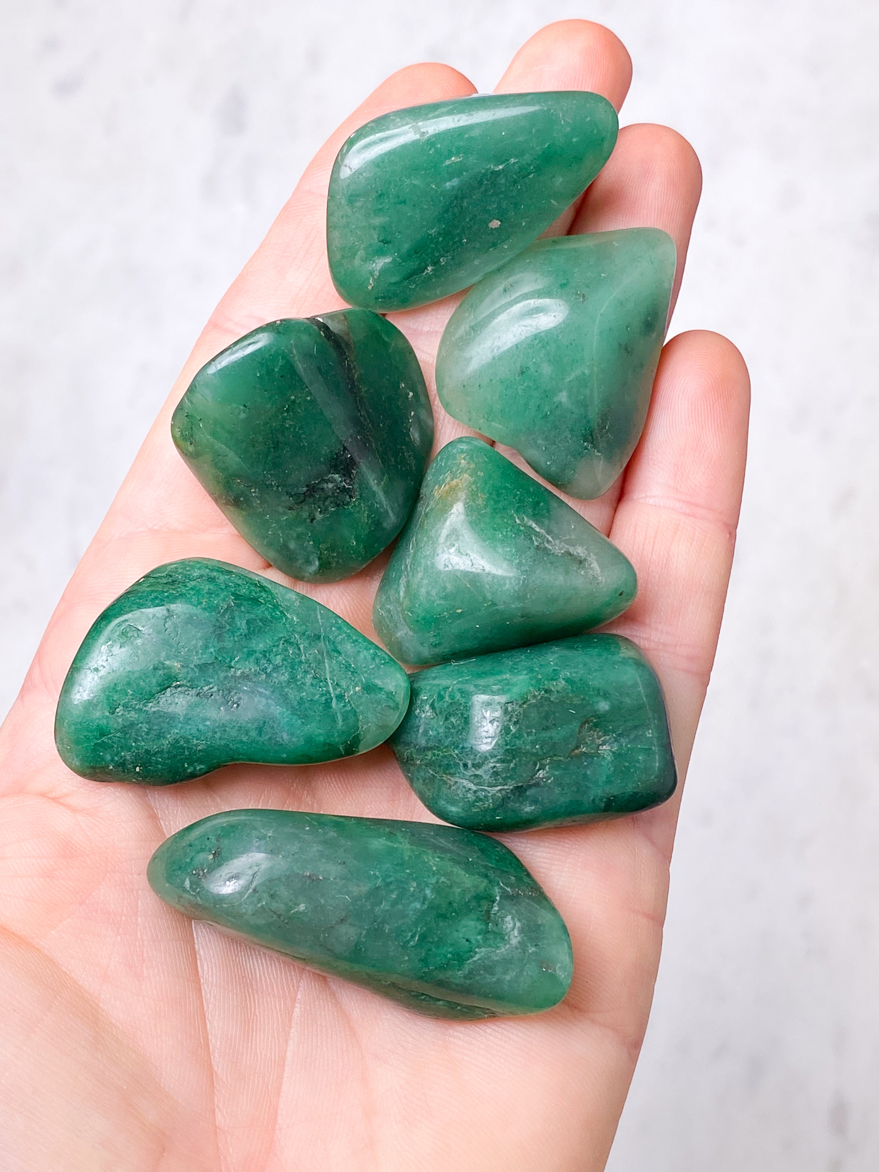 Green Aventurine Fireface Holder