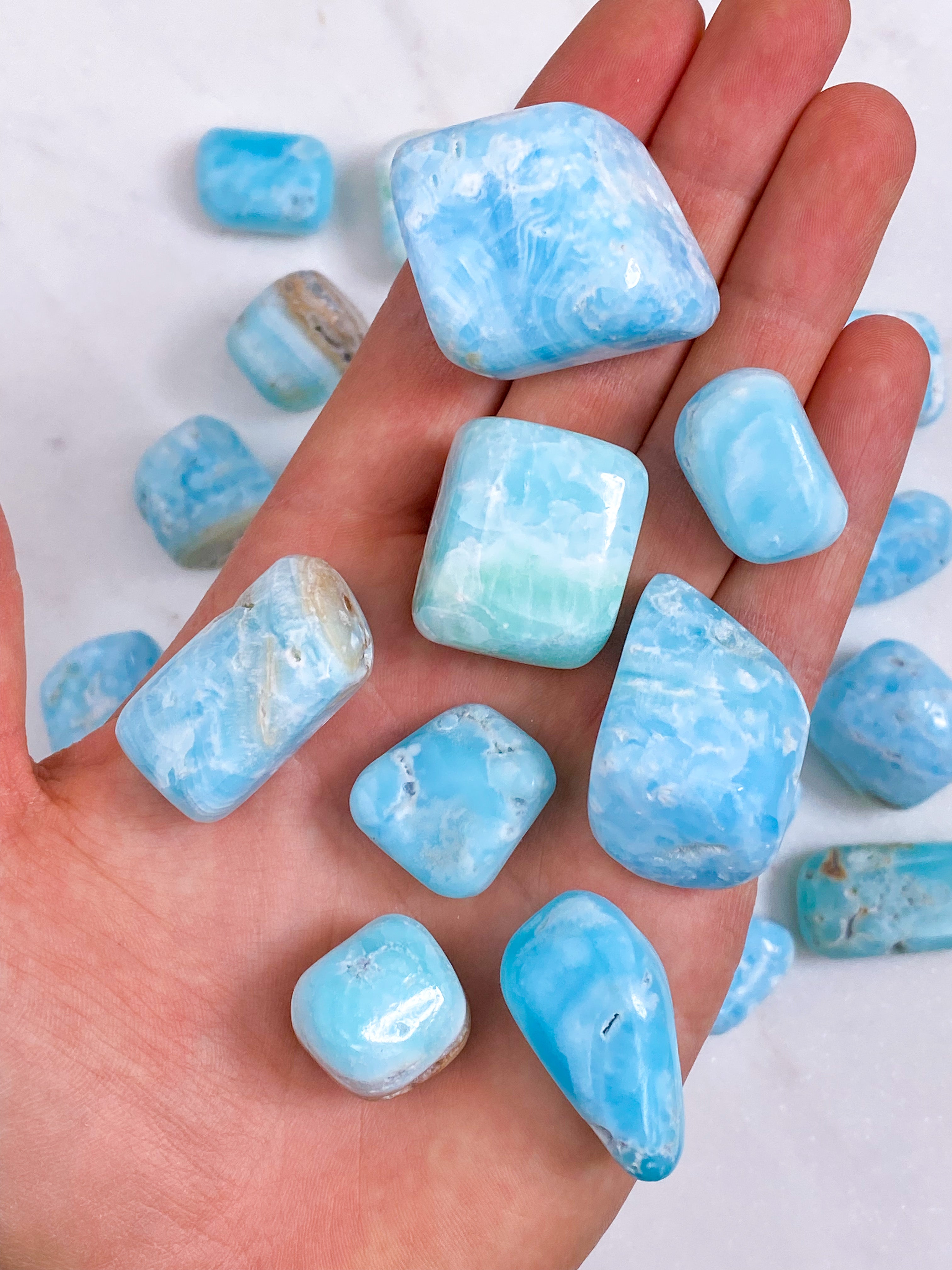 Caribbean Calcite Pocket Stone