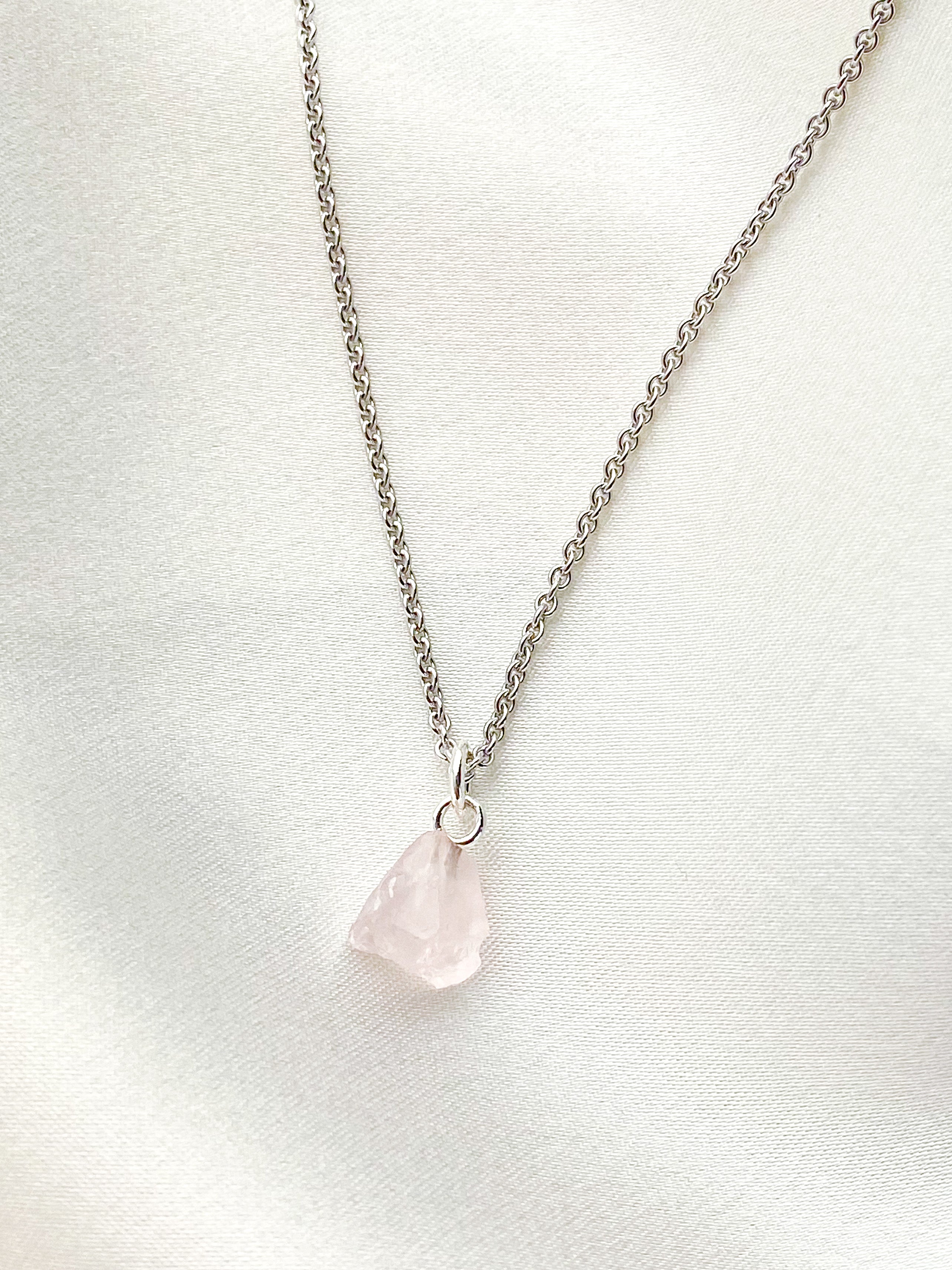 Akvamarin - Petite Heart - Guld