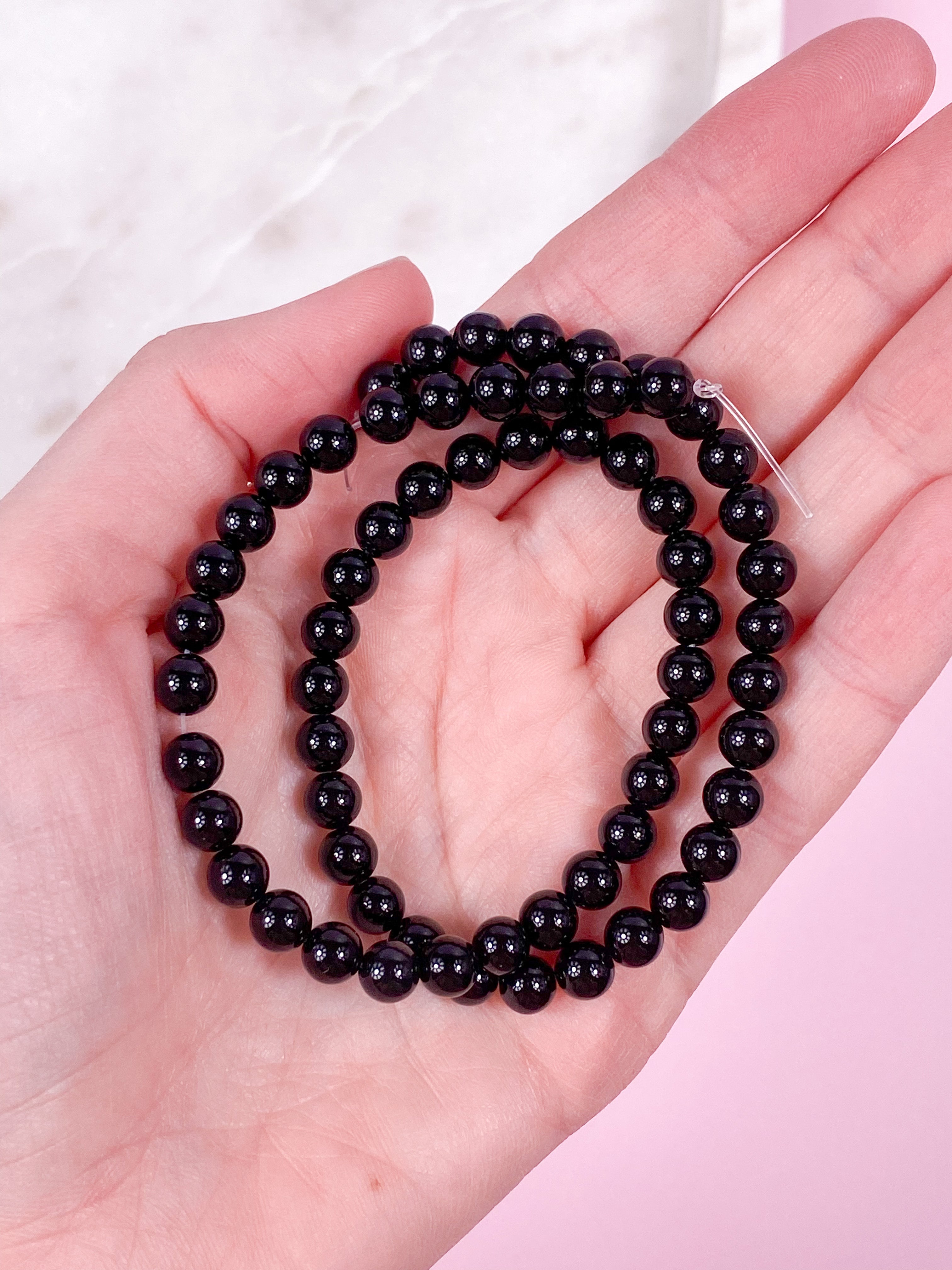 Svart Onyx - Pärlor