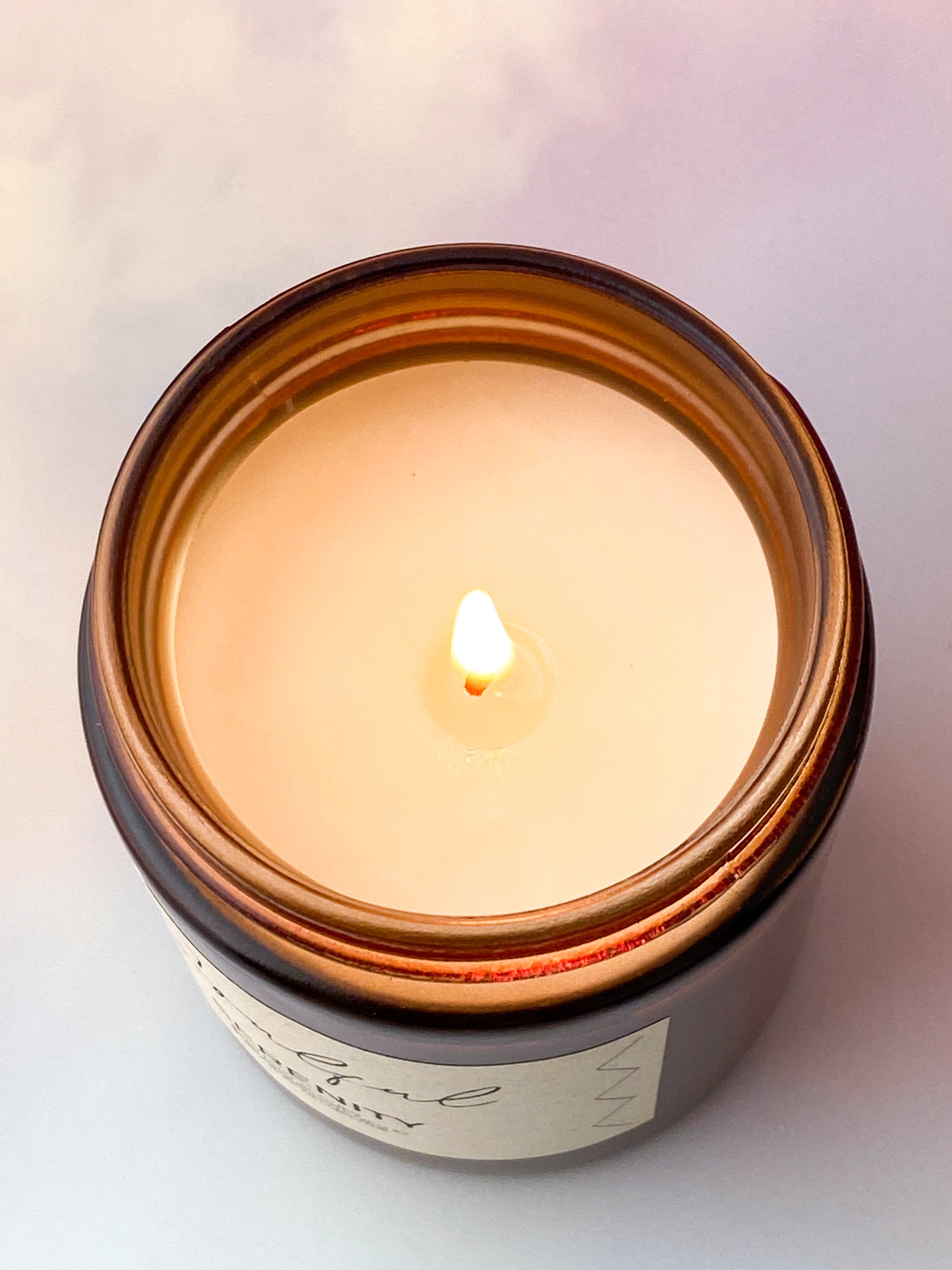 Aromaterapiljus tillverkat av soja "Serenity"