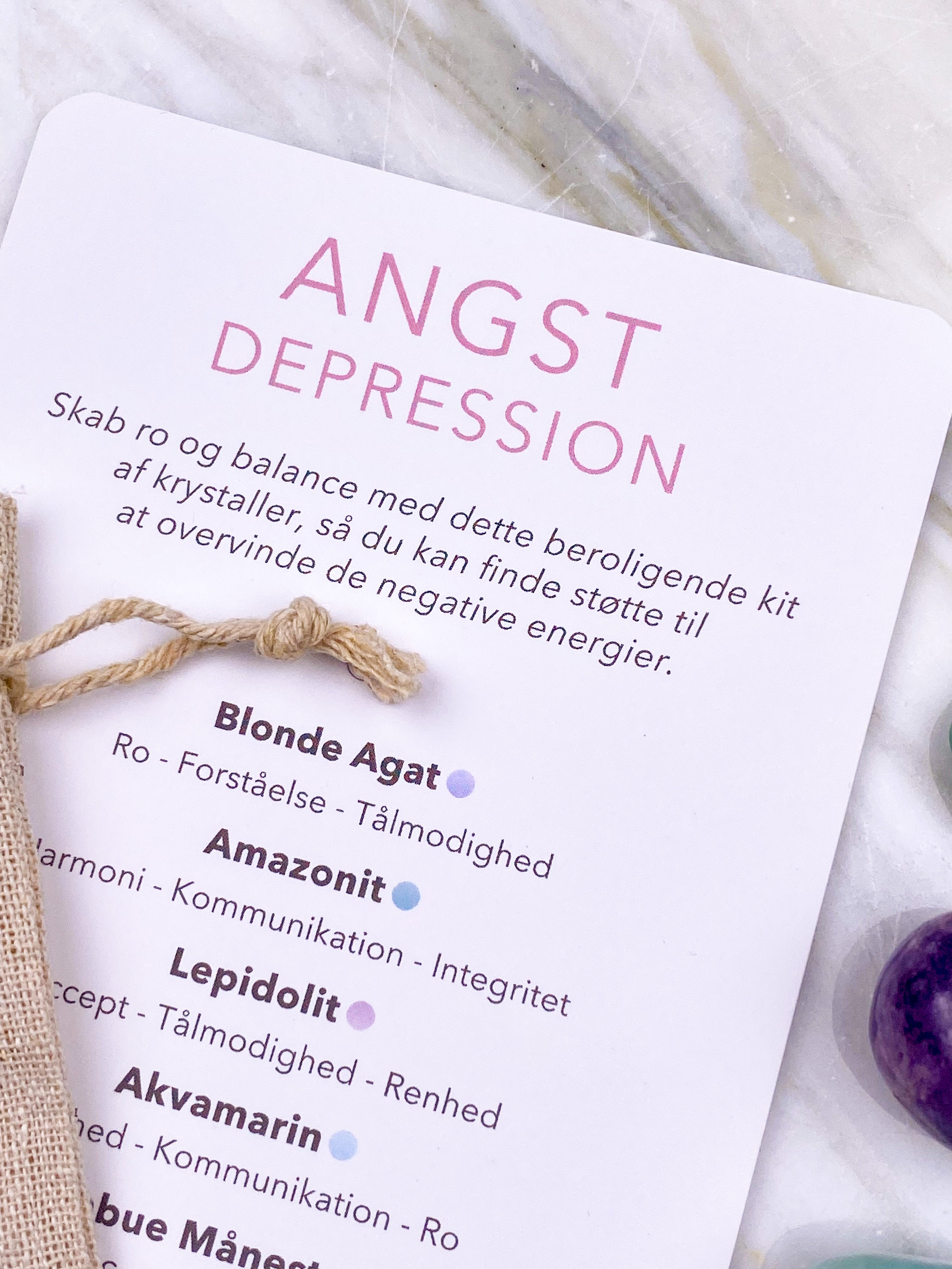 Ångest depression kit.