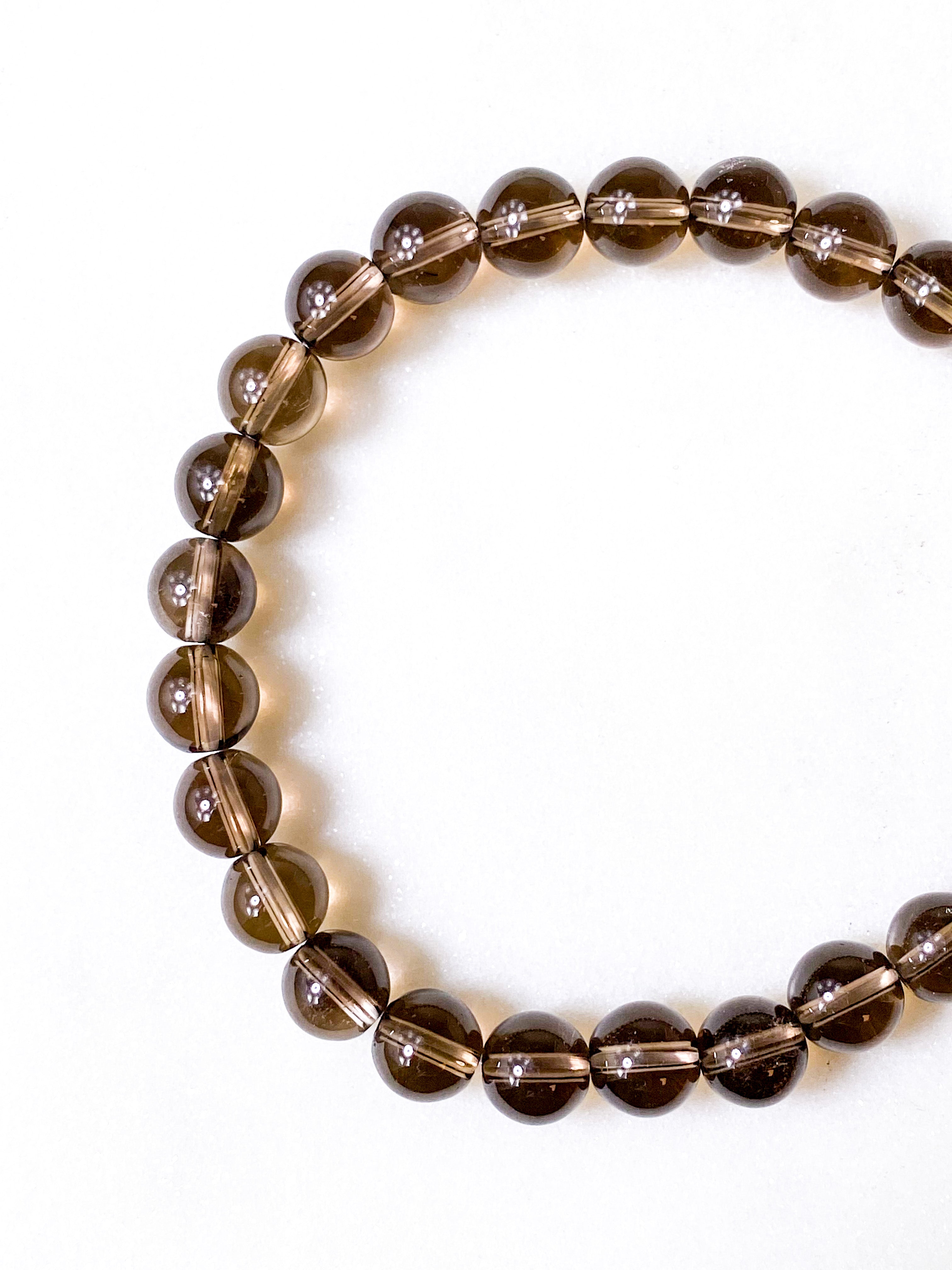 Smoke Quartes armband