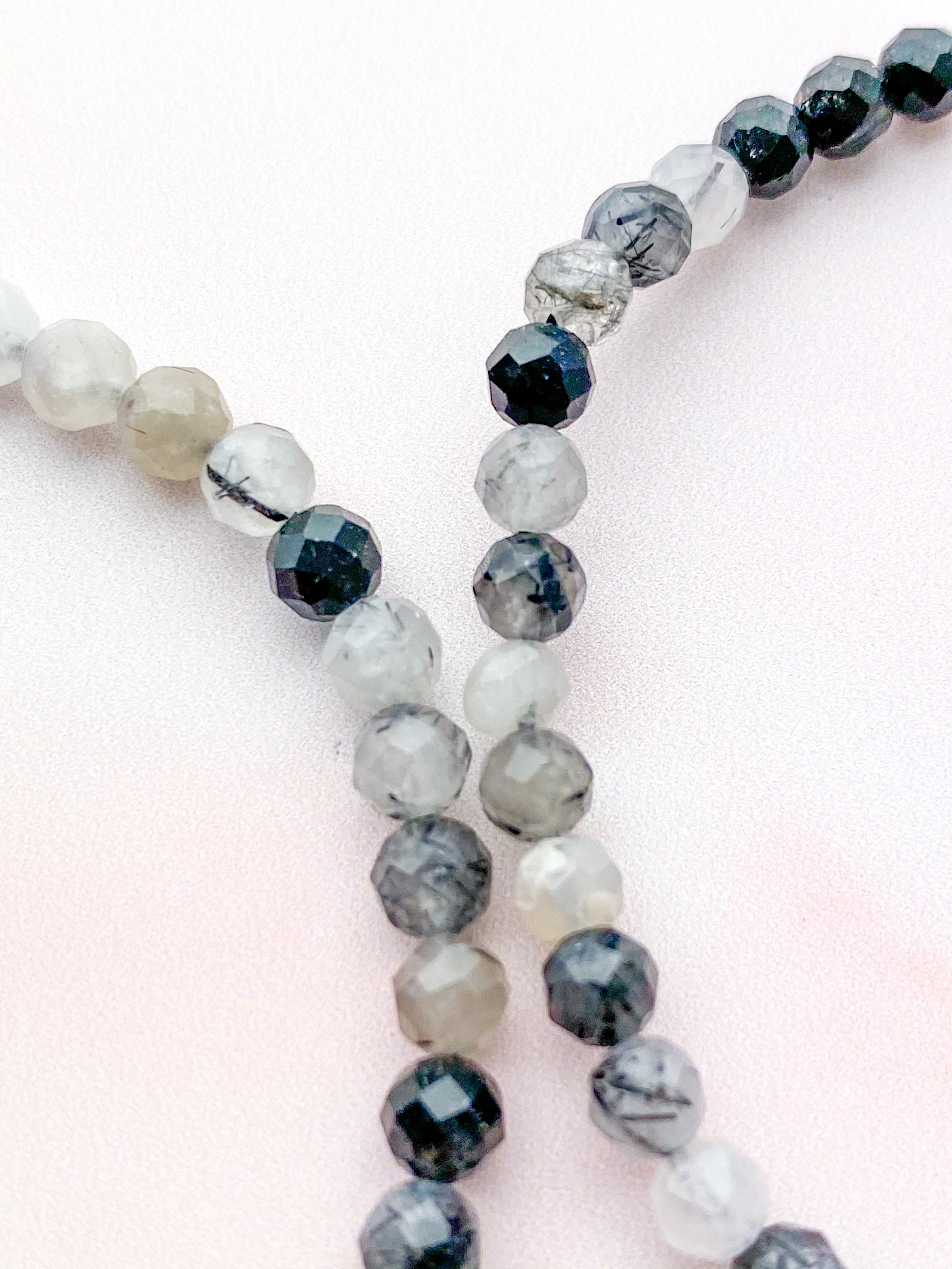 Turmalin Quartz Armband (FACET)