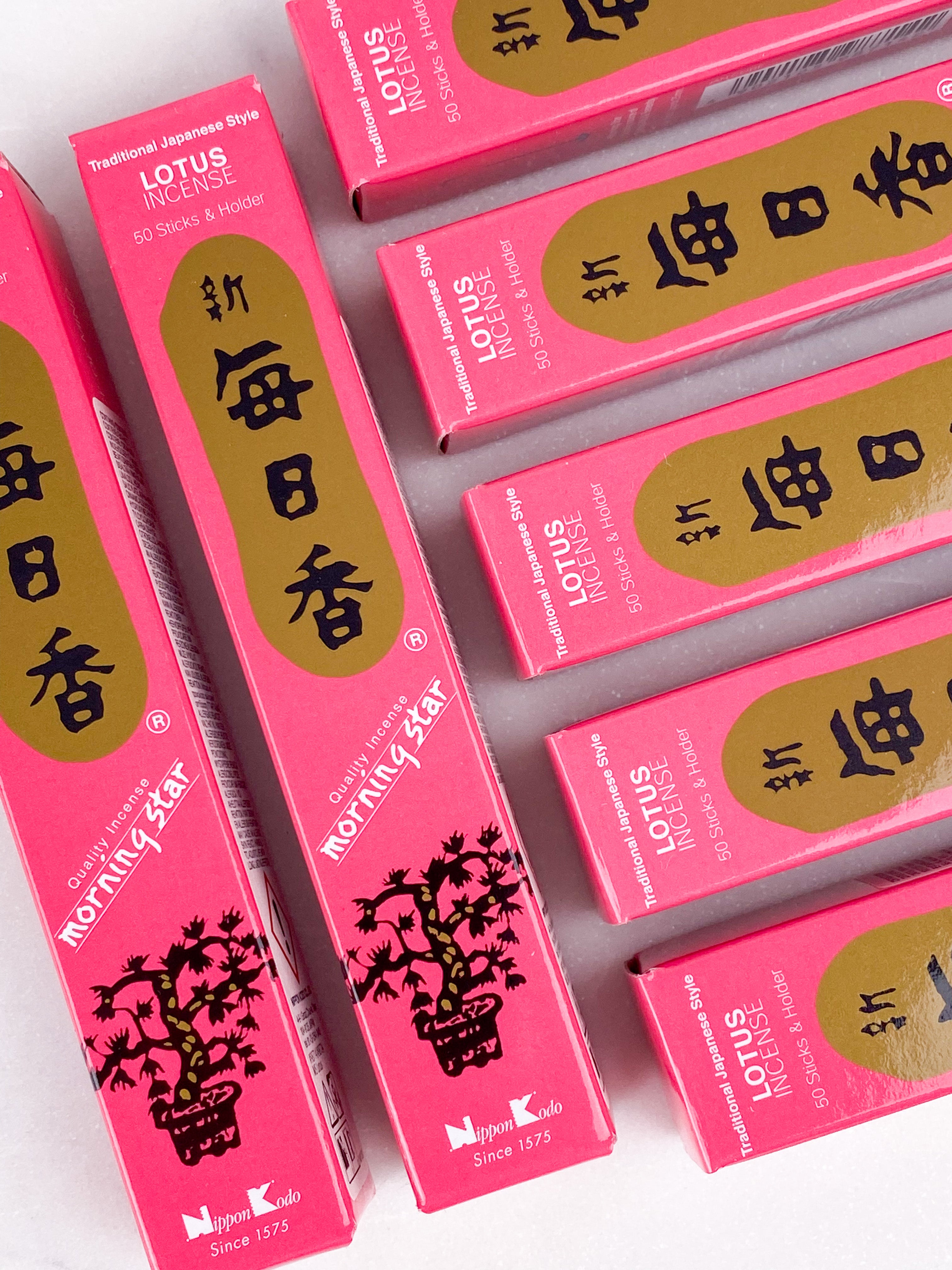 Japansk rökelse - Lotus - rökelse pinnar