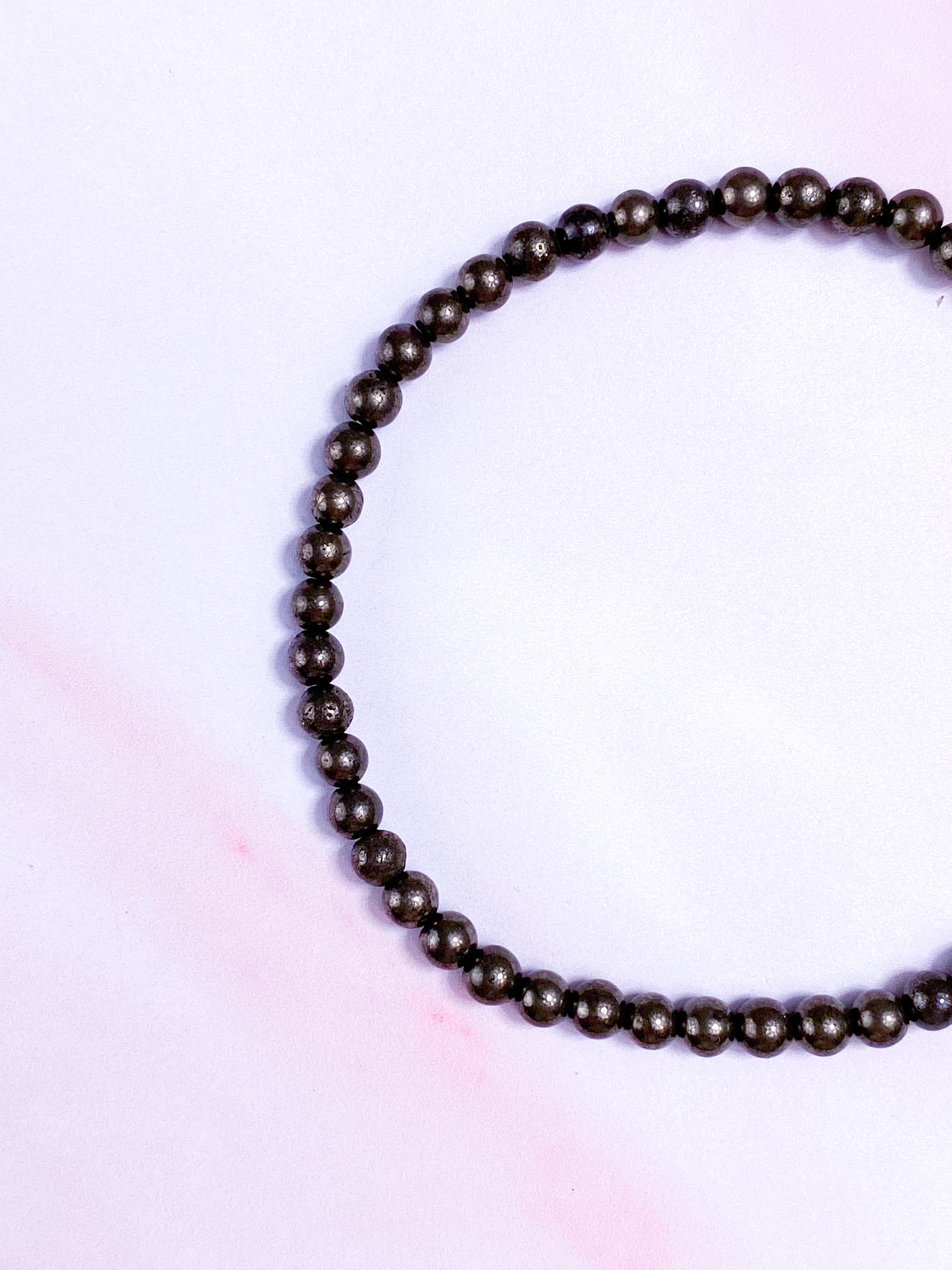Silver Obsidian Armband