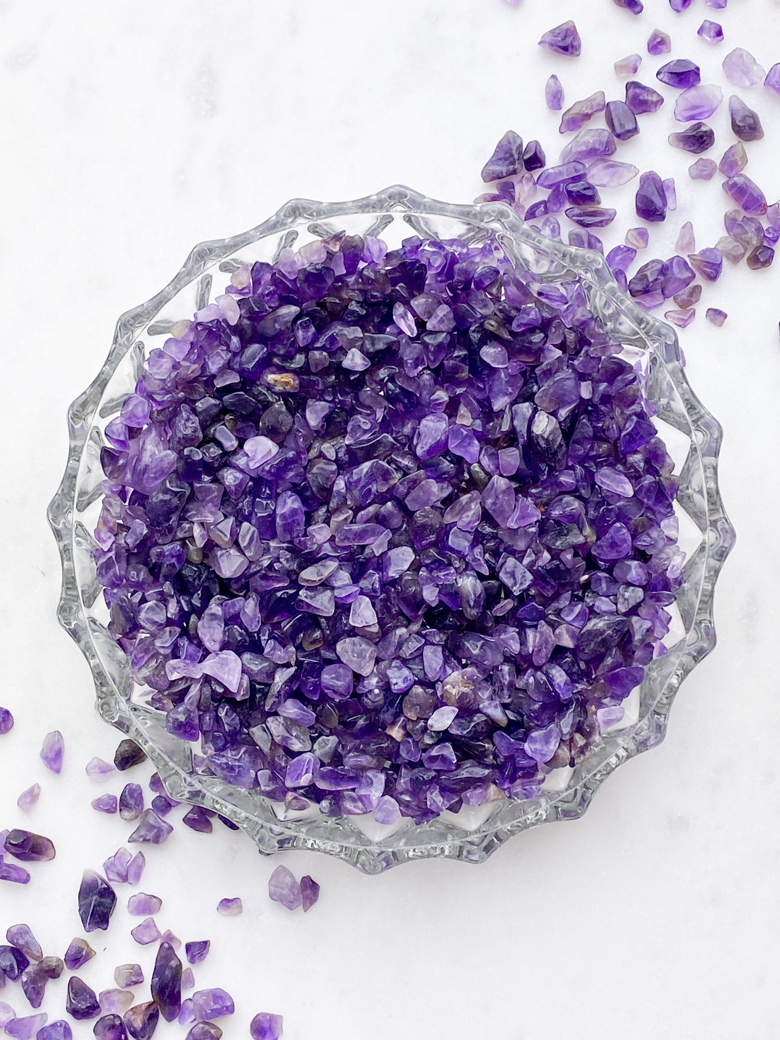250G Amethyst Chips