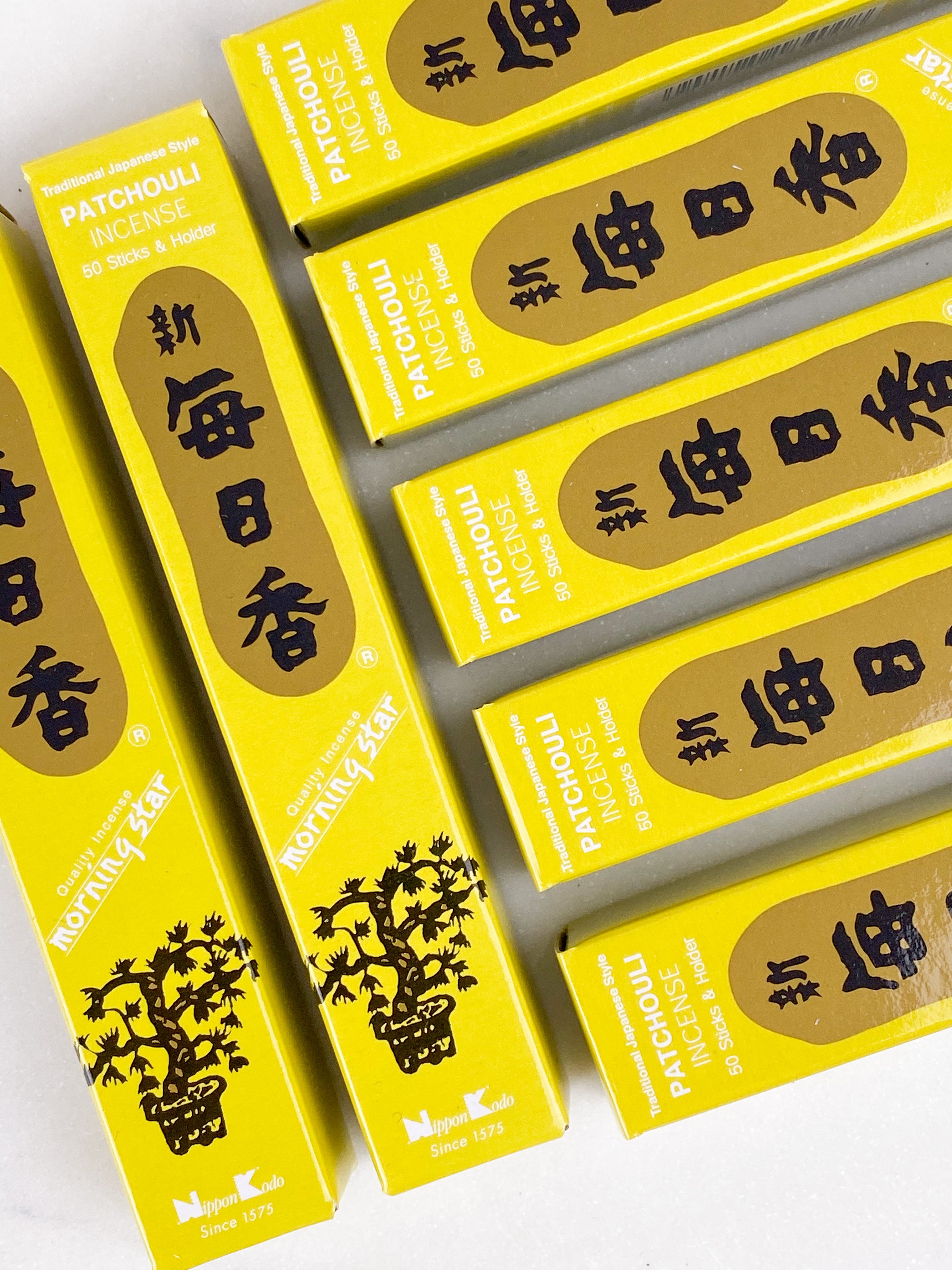 Japansk rökelse - Patchouli - rökelse pinnar