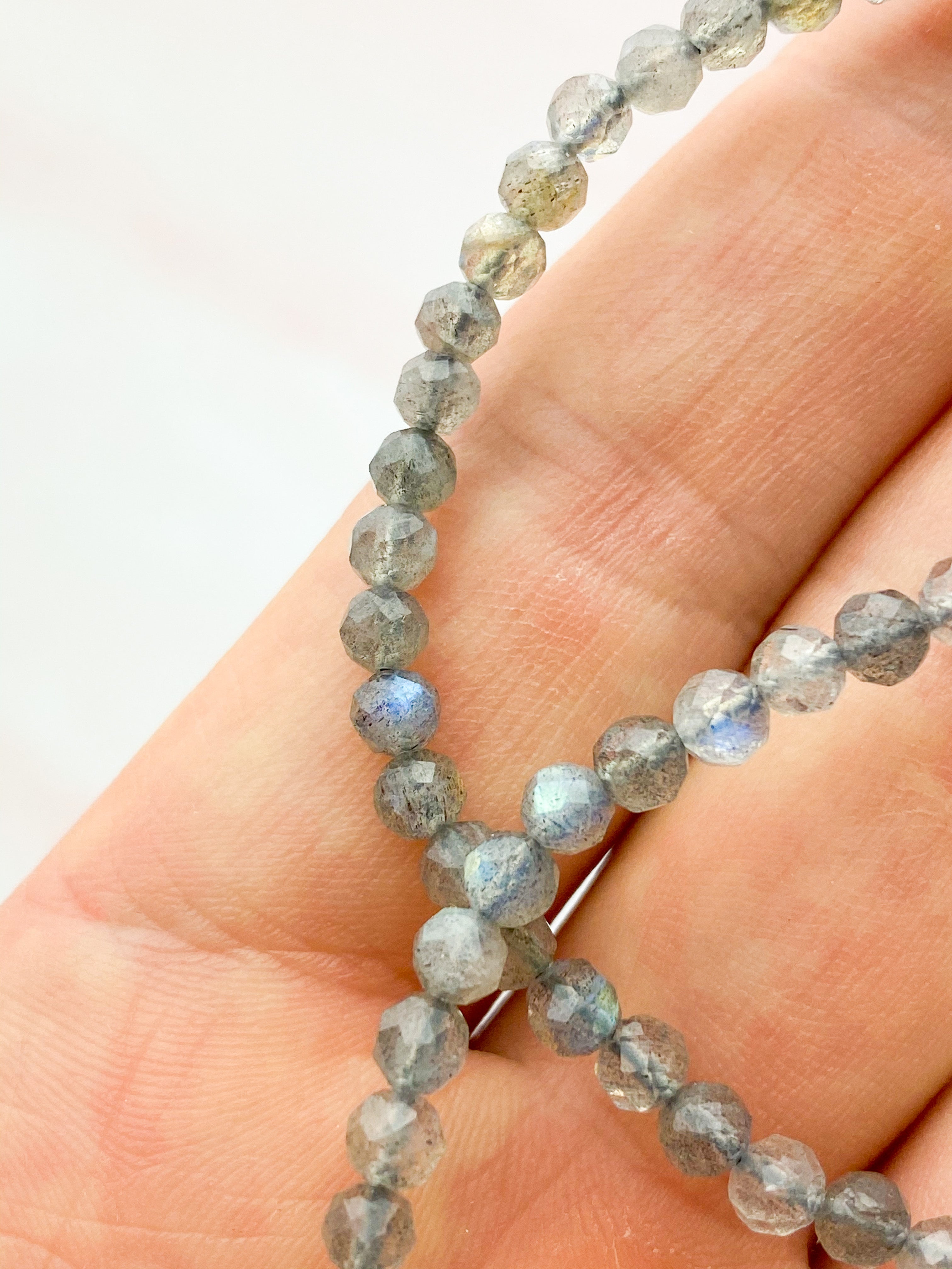 Labradorite armband (fasett)