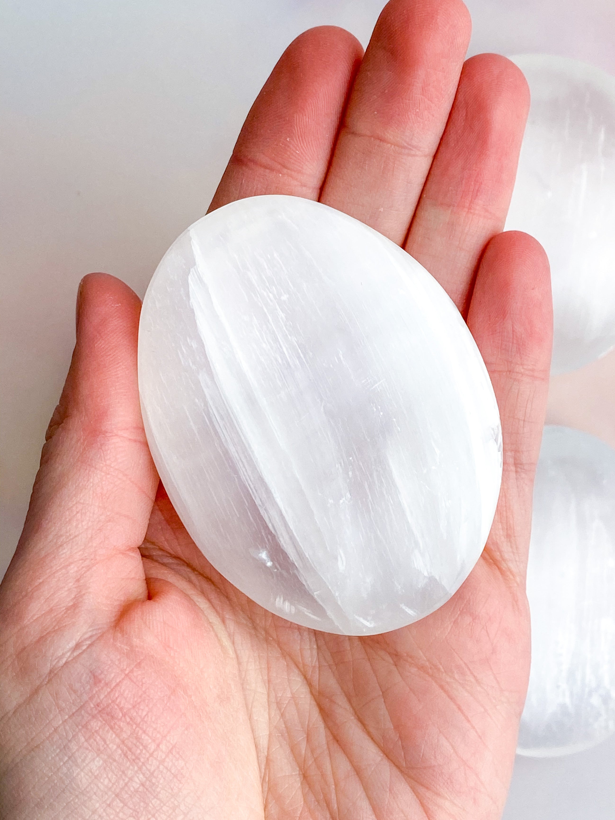 Selenit palmstone