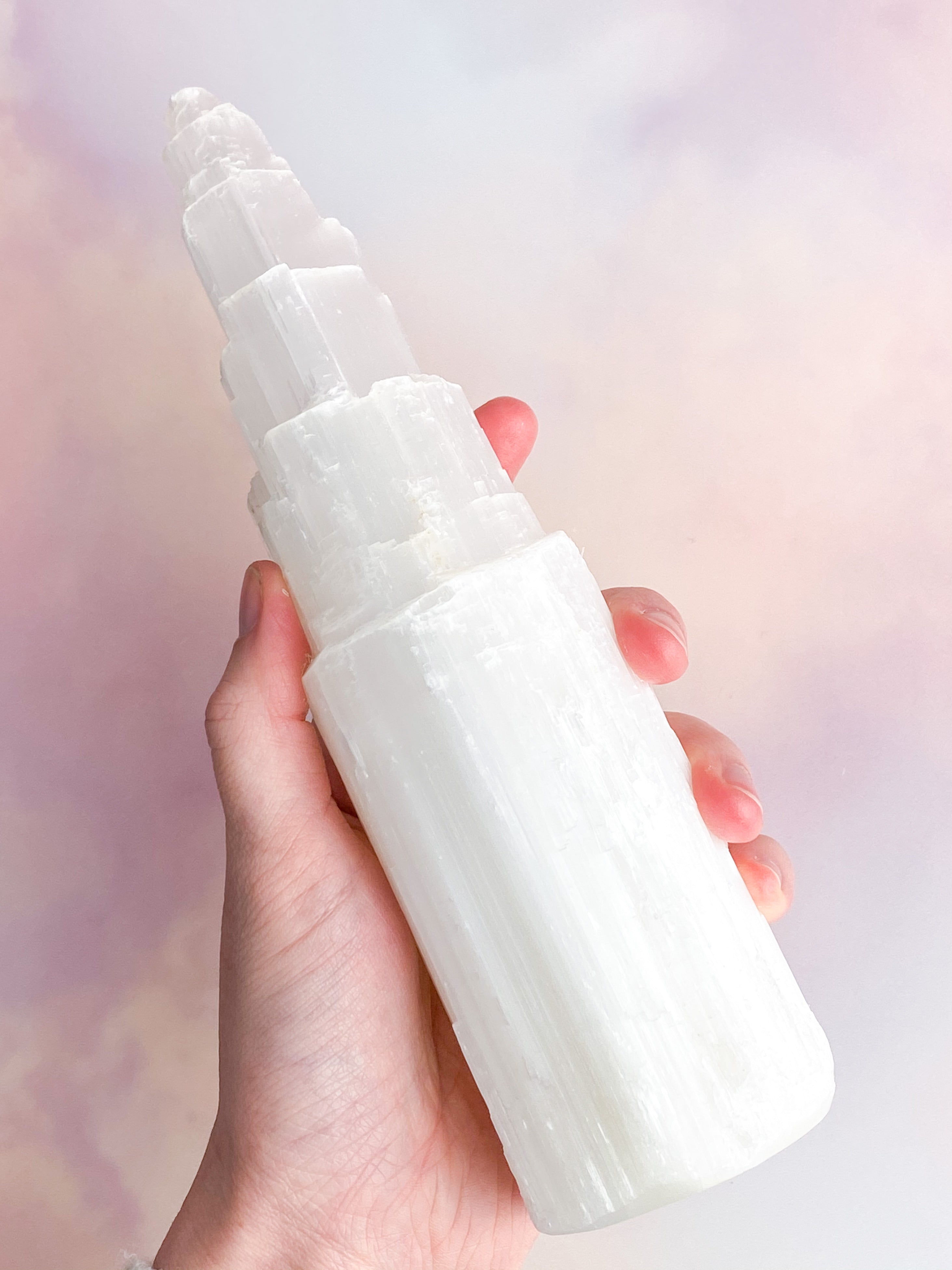 Selenit torn raw - stor