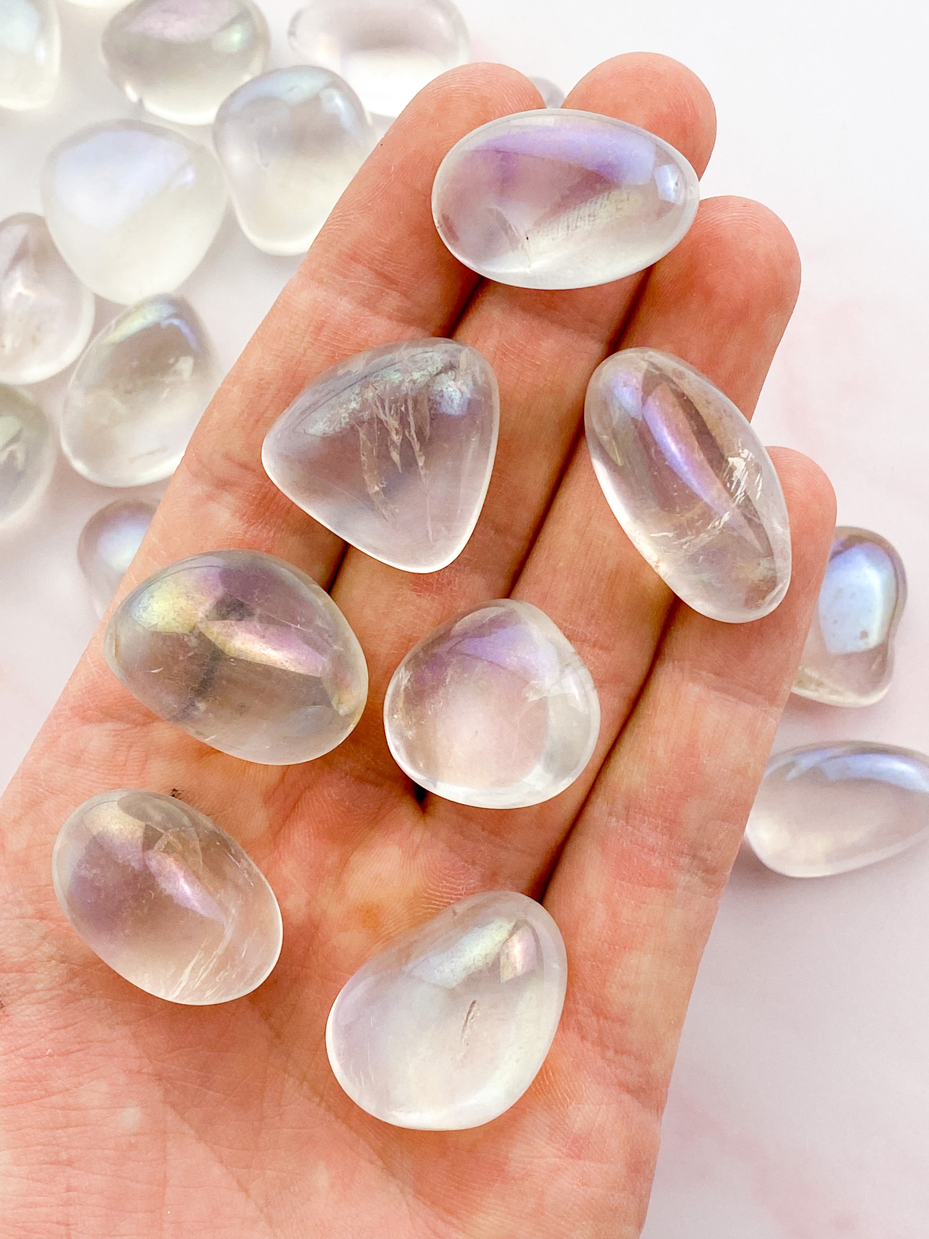 Angel Aura Quartz polerad
