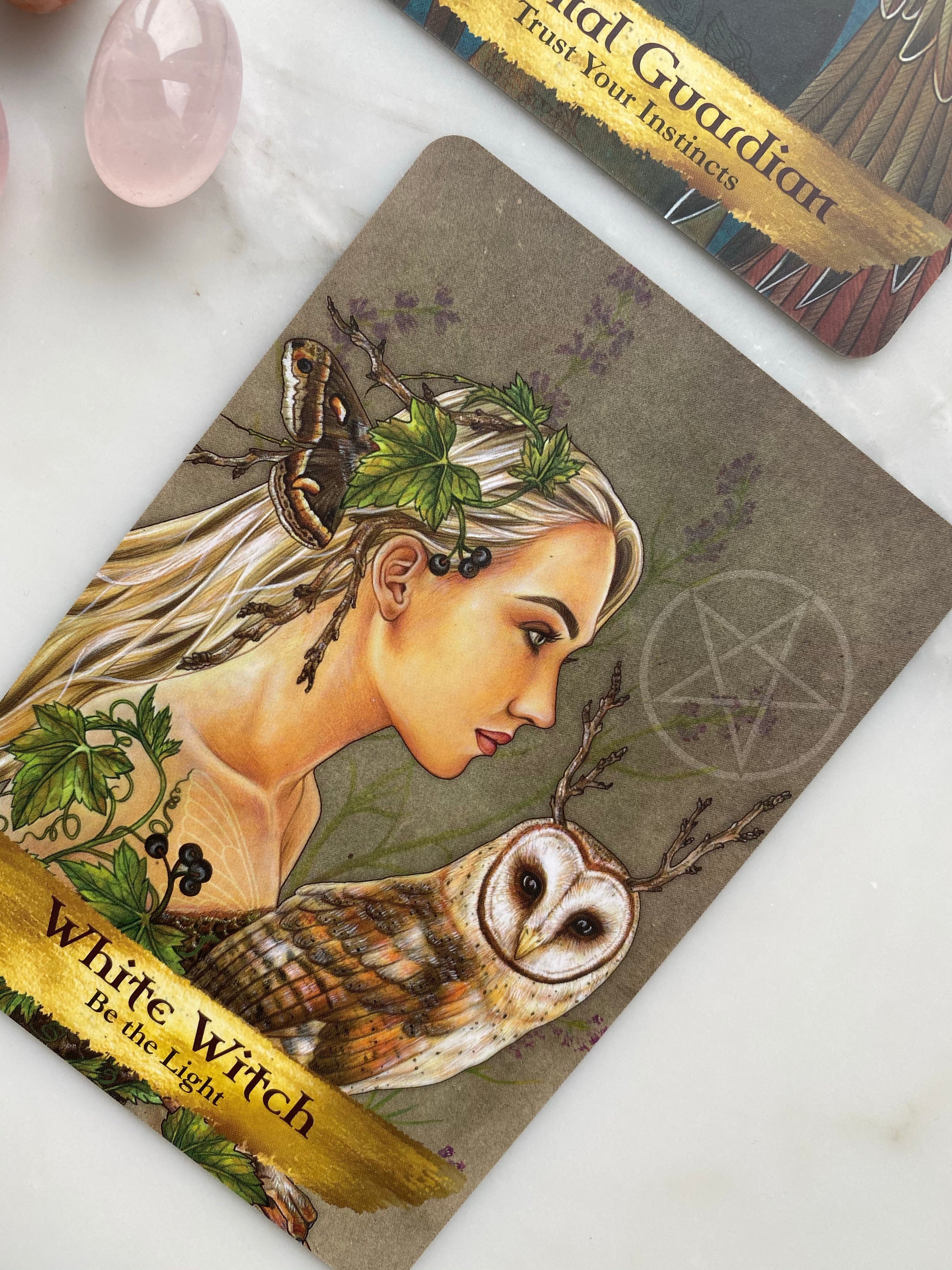 Änglar och förfader Oracle Card av Kyle Gray