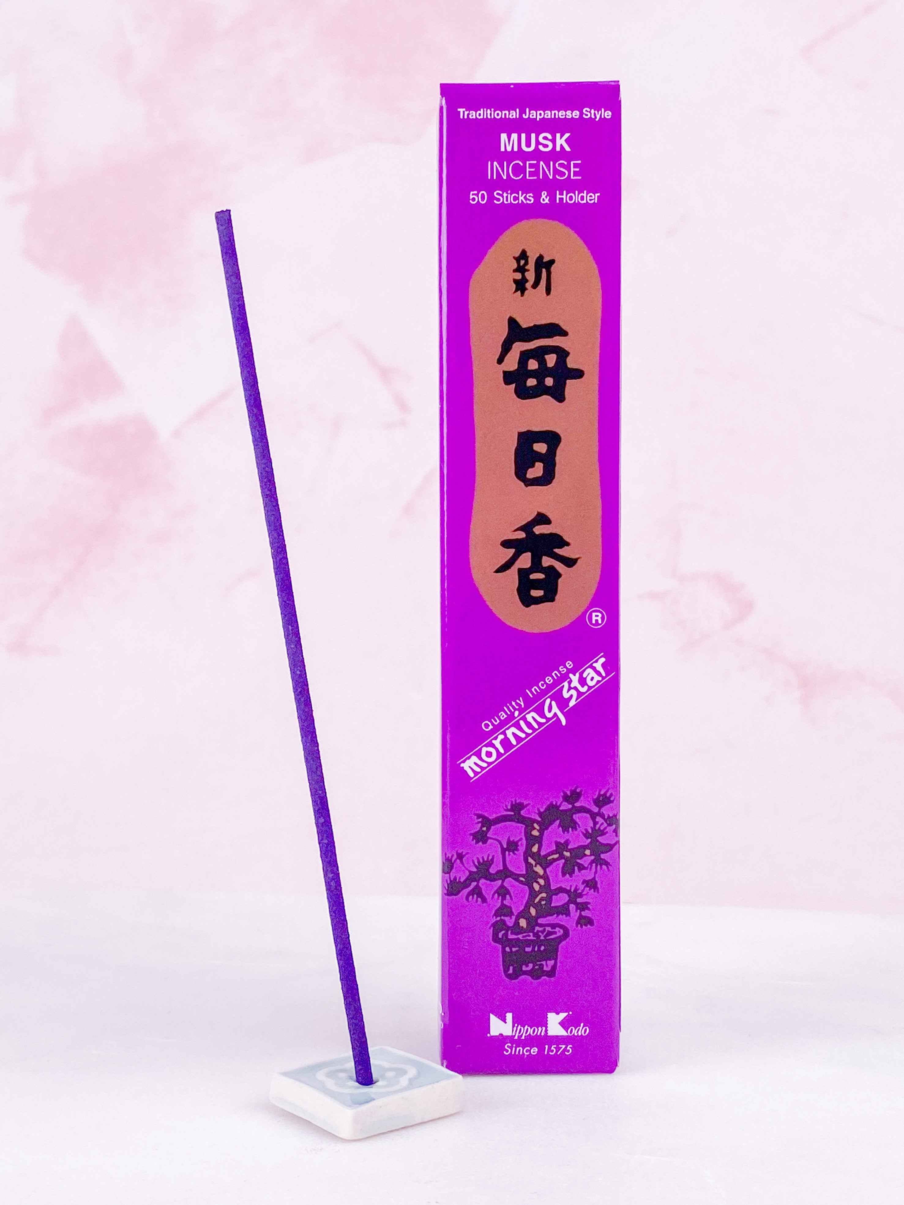 Japansk rökelse - Musk - rökelse pinnar