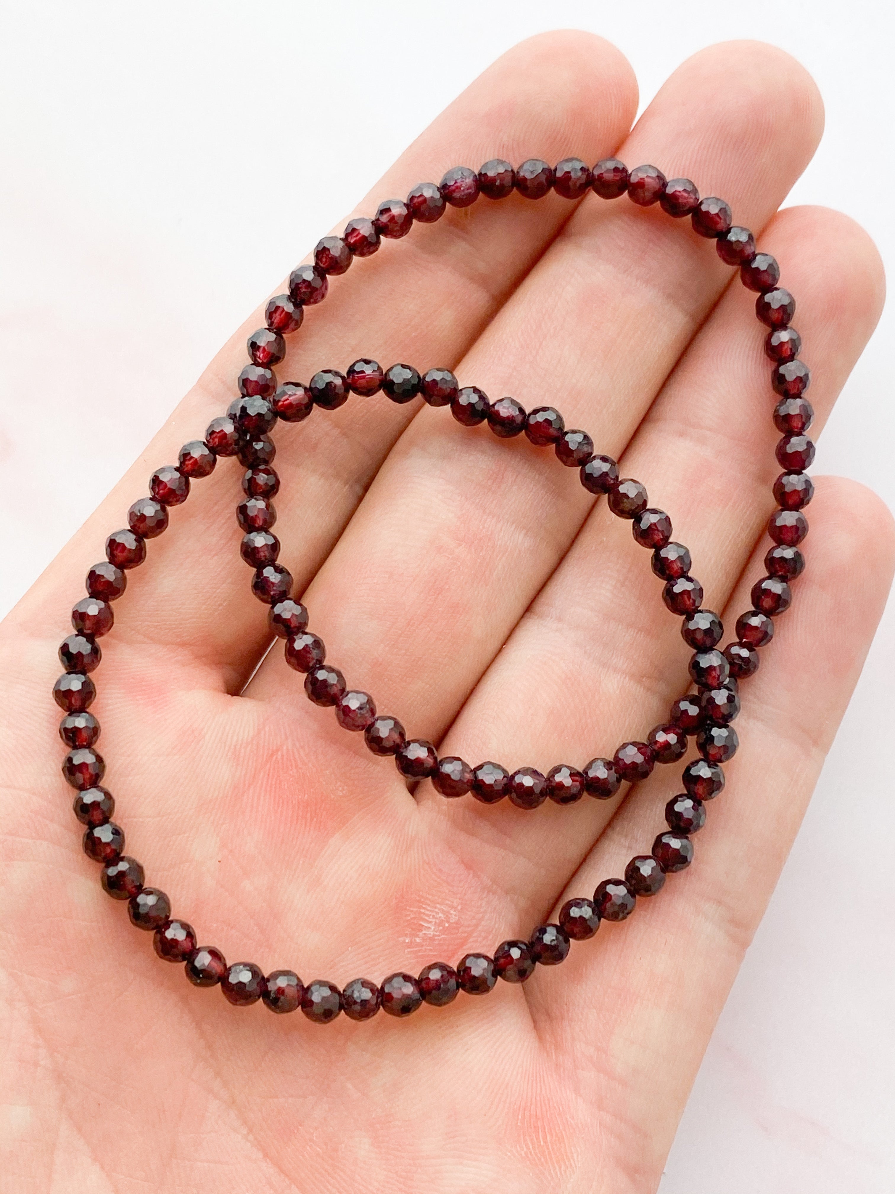 Granatarmband (fasett)