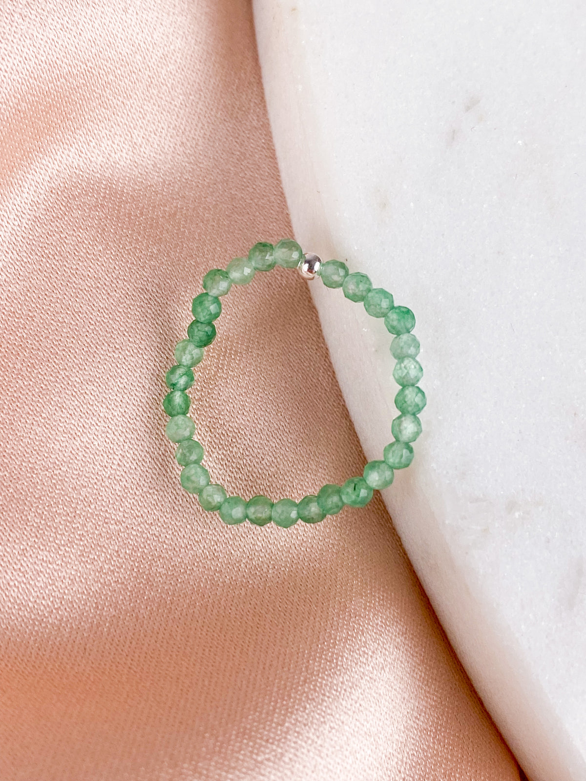 Grön Aventurin Armband