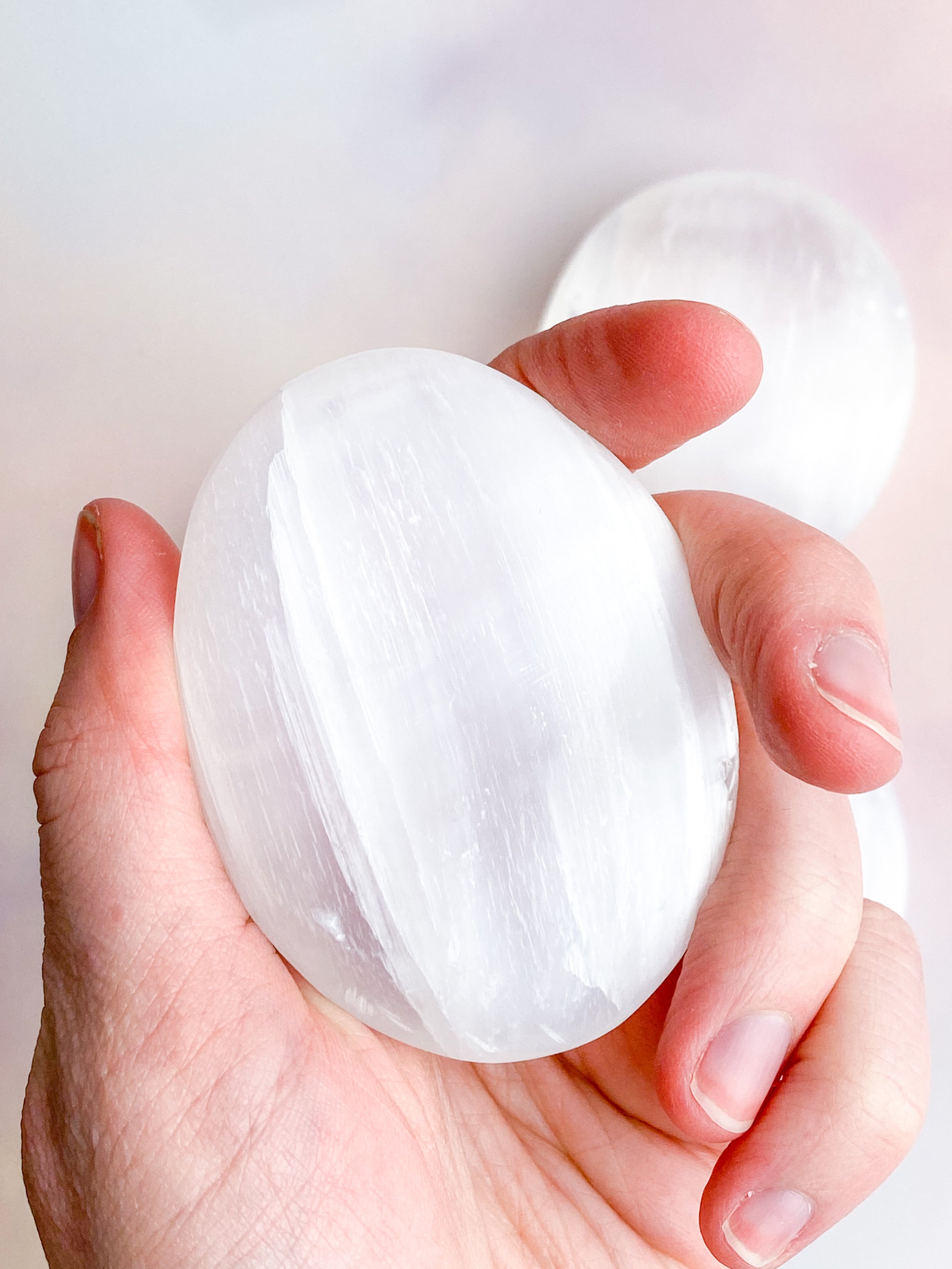 Selenit palmstone