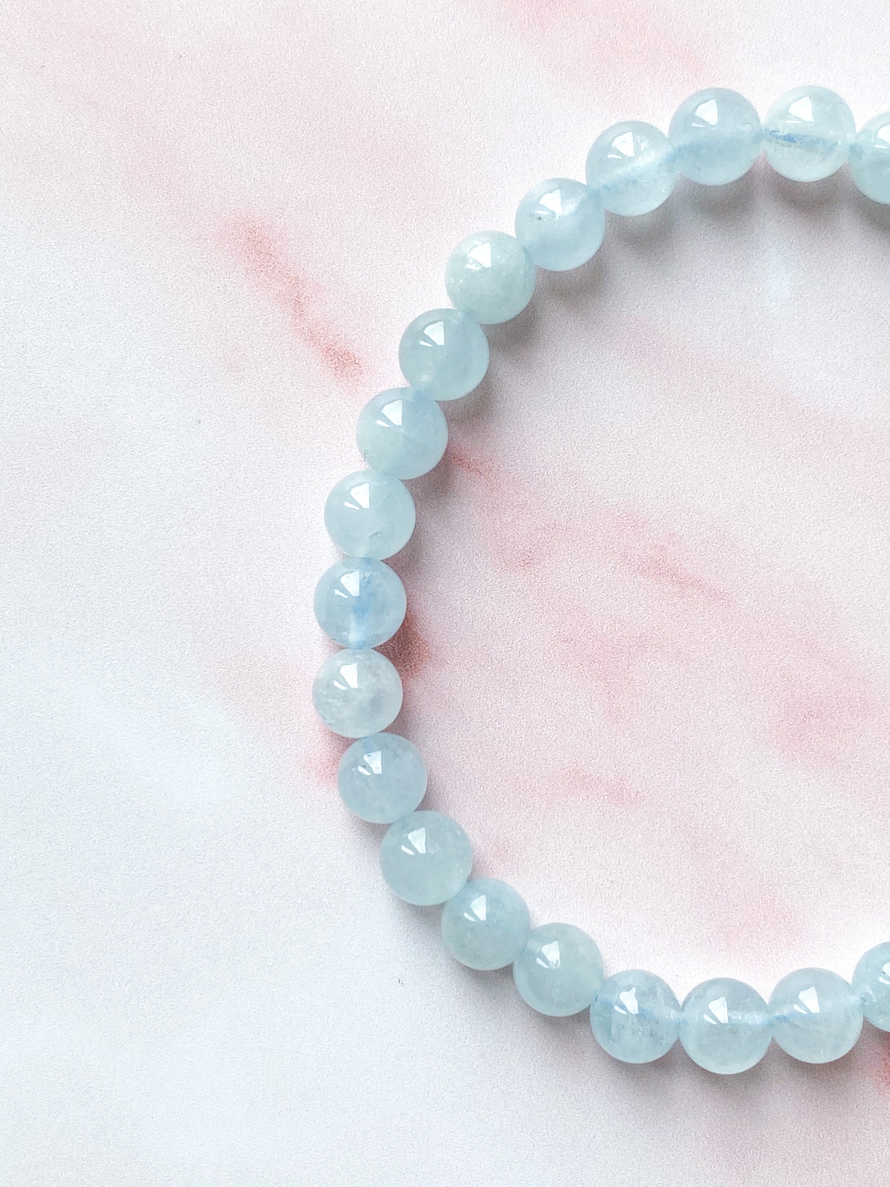 Akvamarin armband